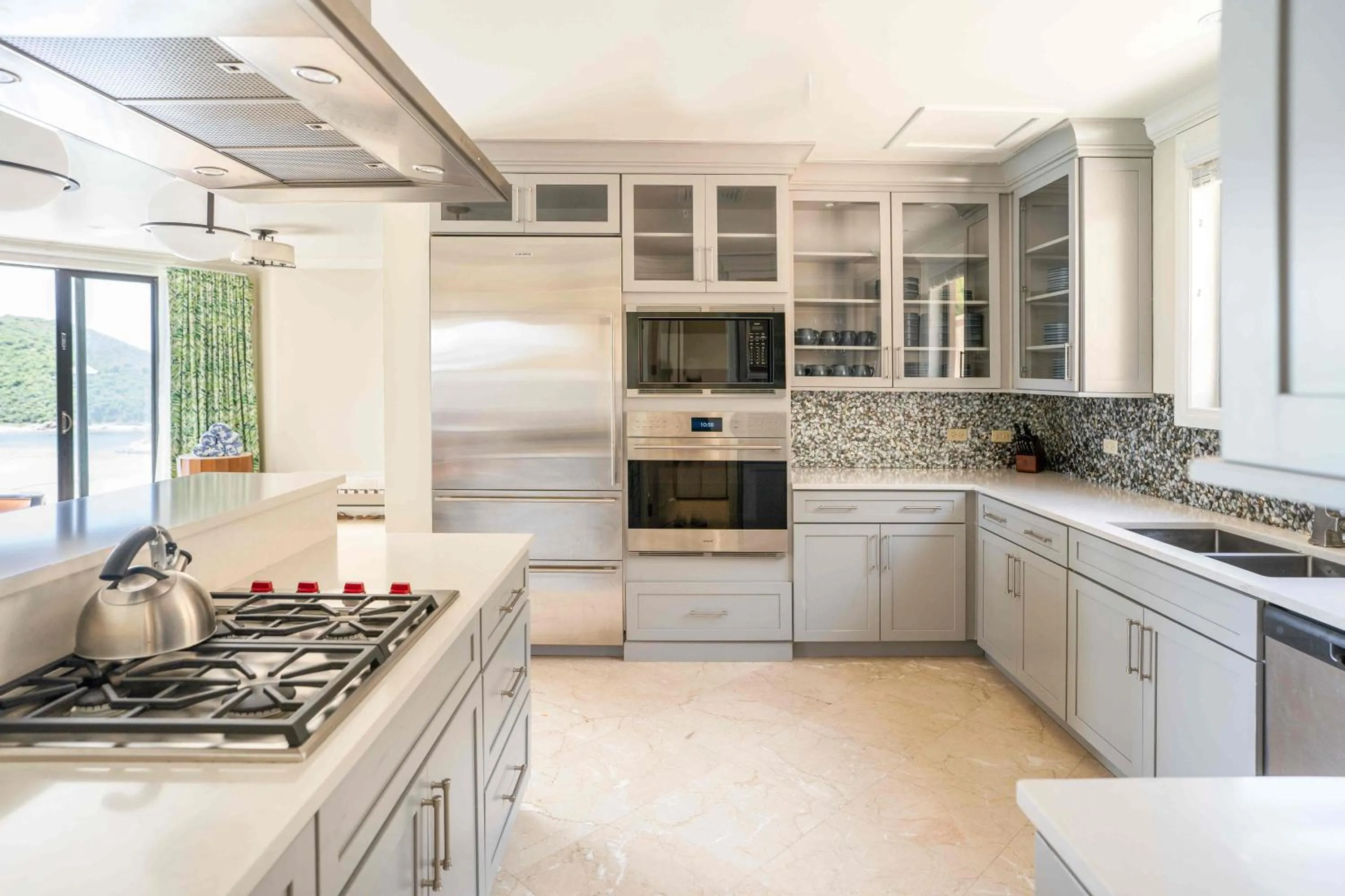 kitchen in Scrub Island Resort, Spa & Marina