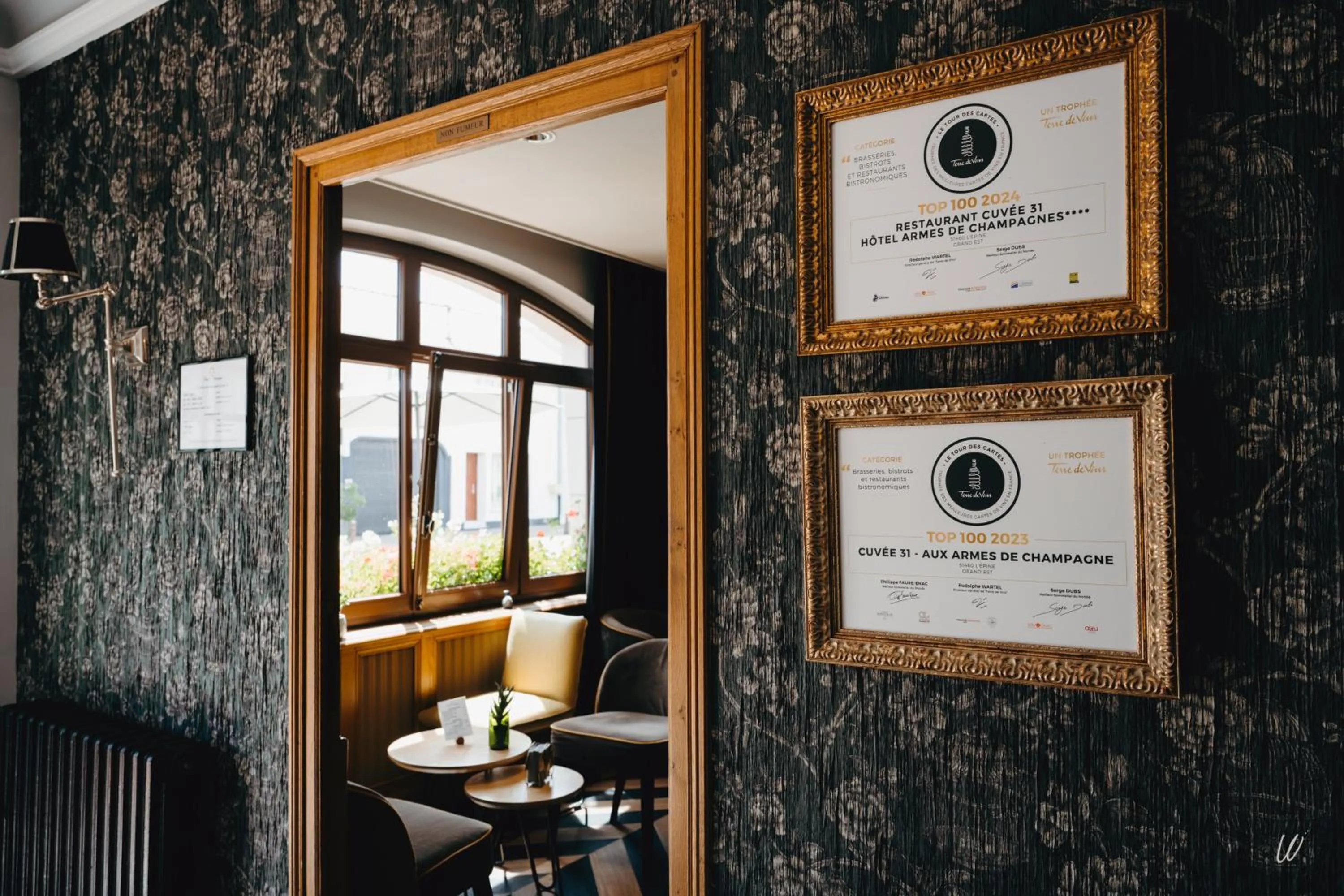 Restaurant/places to eat in Armes de Champagne Hôtel & Spa