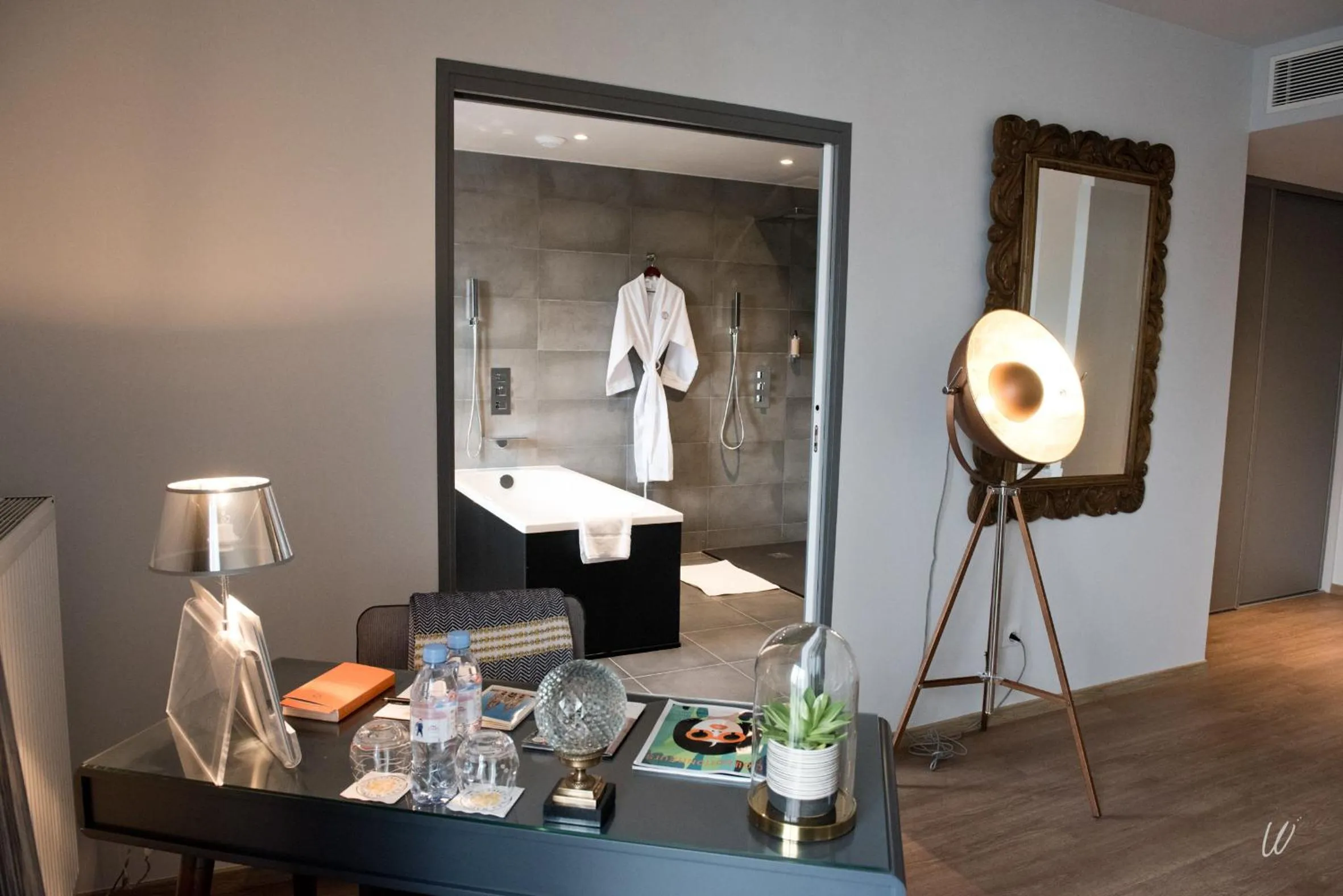 Bathroom in Armes de Champagne Hôtel & Spa