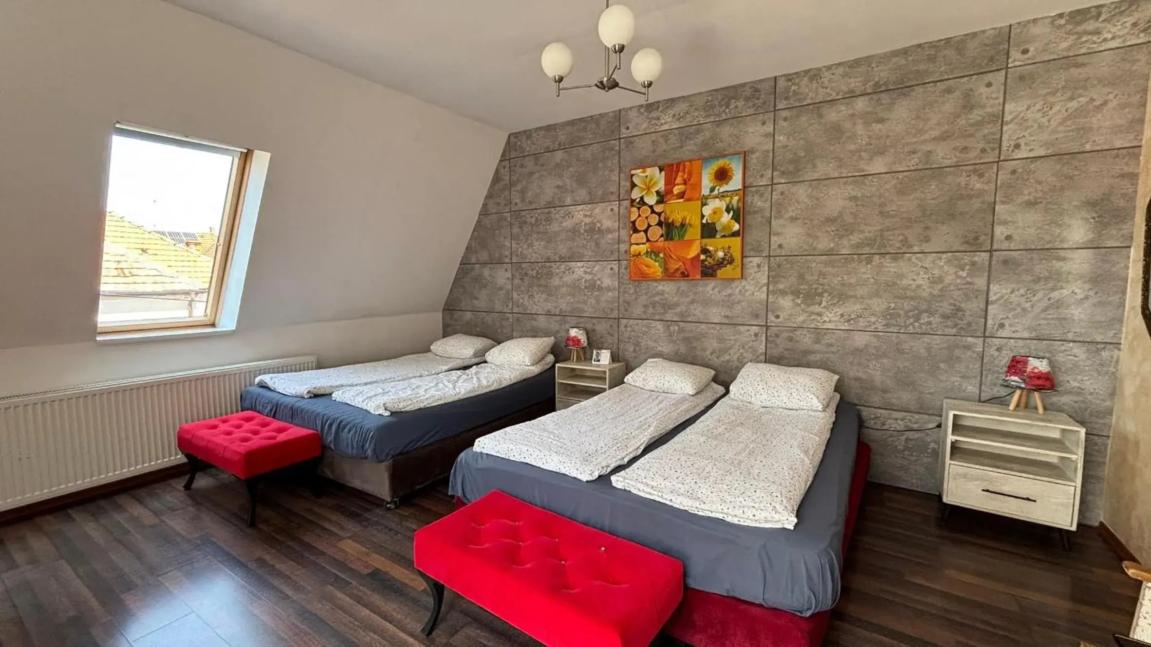 Family Room with Shower in Pannónia Rooms and Apartments Family Room with Shower in Pannónia Rooms and Apartments