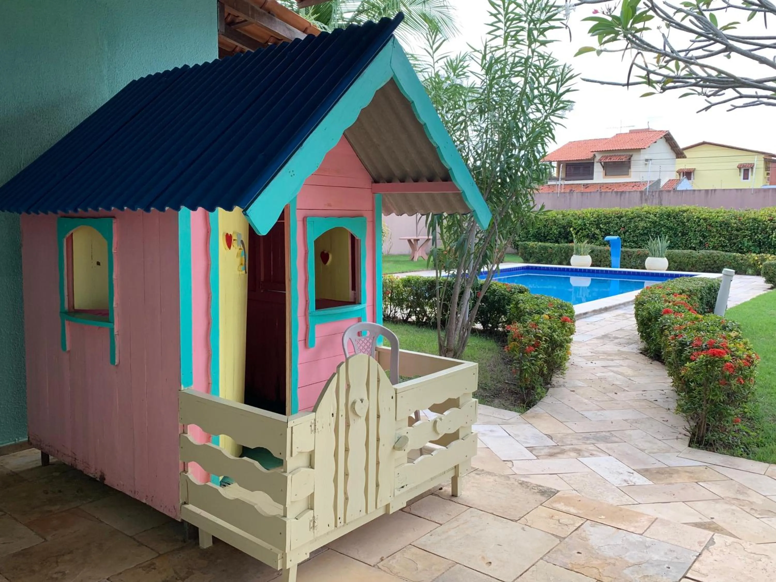 Children play ground in La Dolce Vita Flat & Pousada