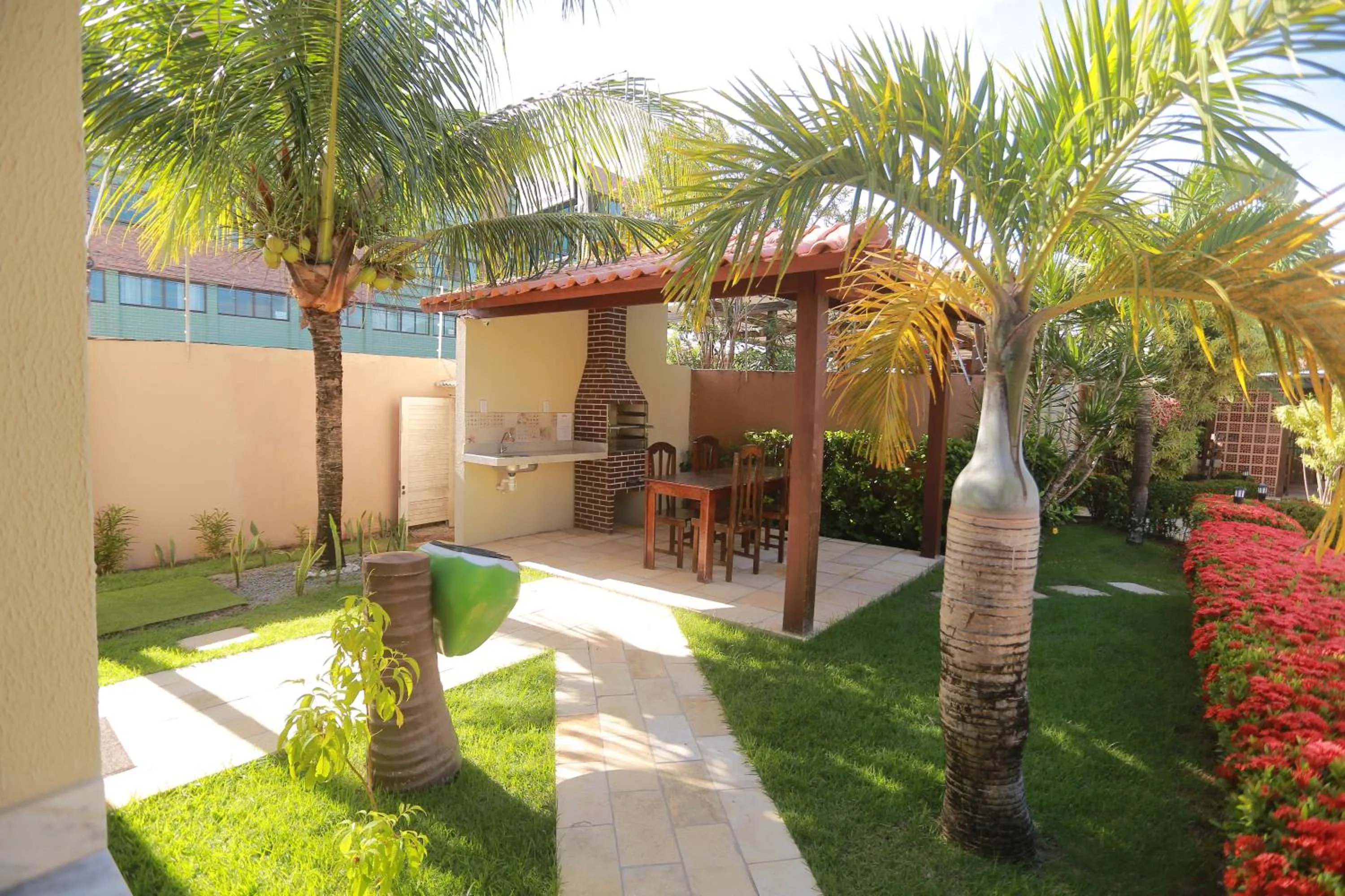 BBQ facilities in La Dolce Vita Flat & Pousada