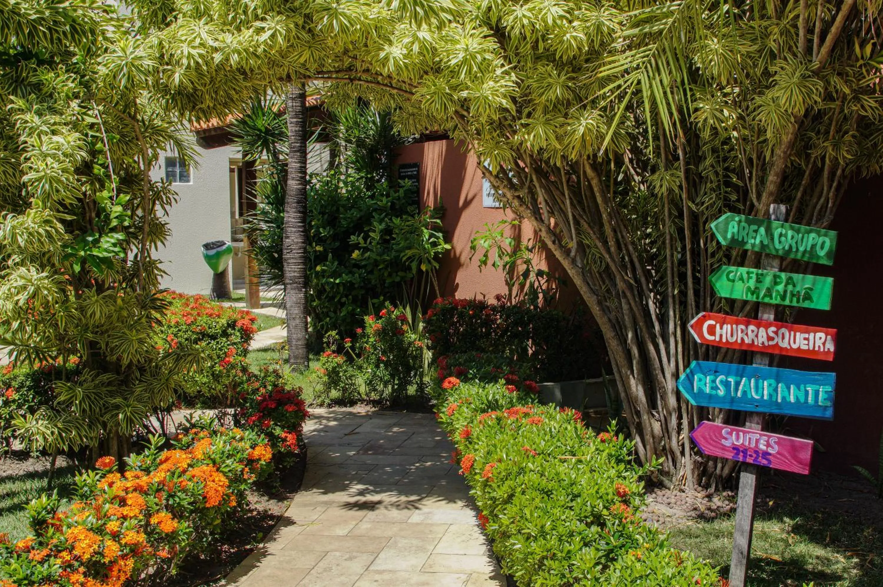 Garden in La Dolce Vita Flat & Pousada