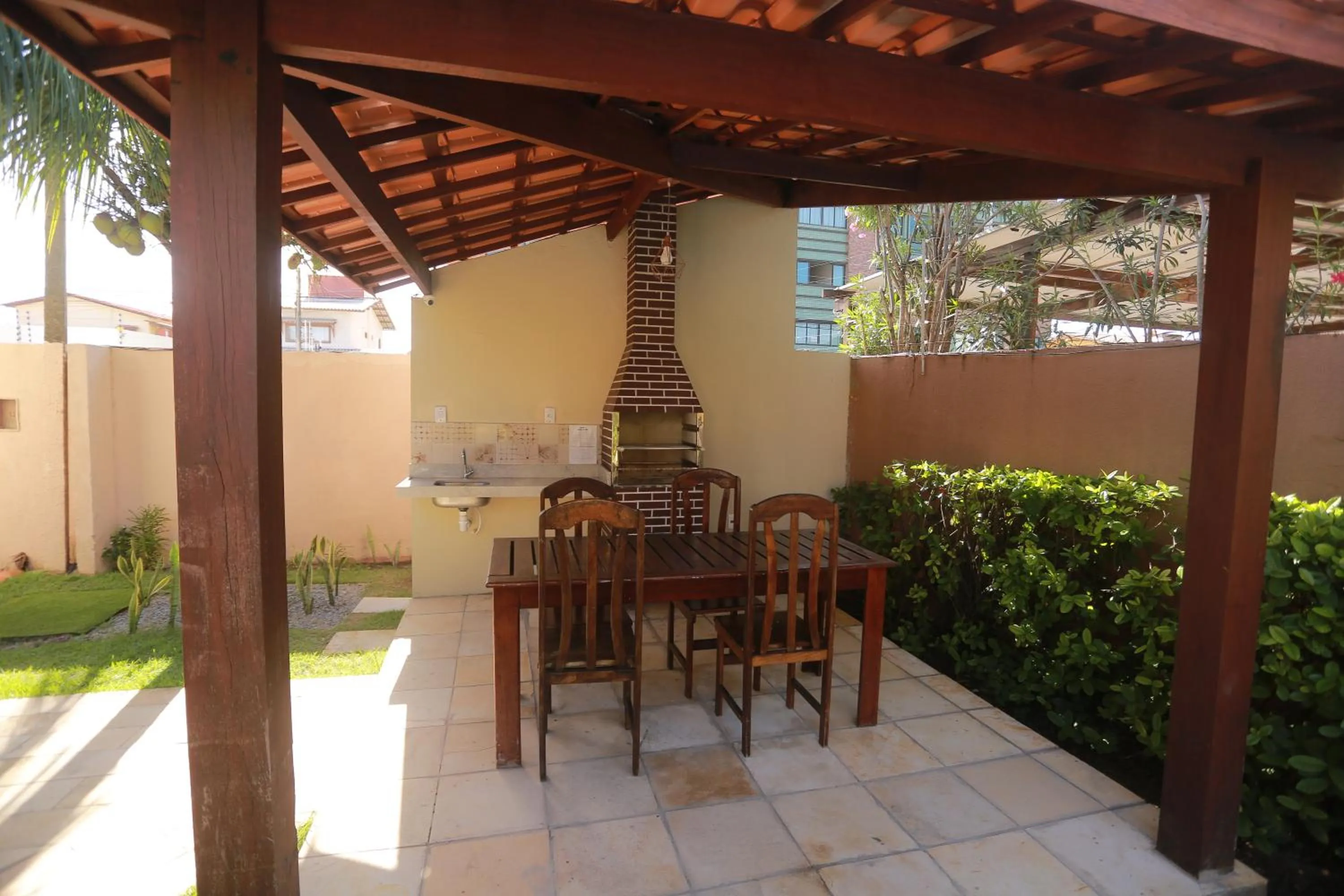 BBQ facilities in La Dolce Vita Flat & Pousada