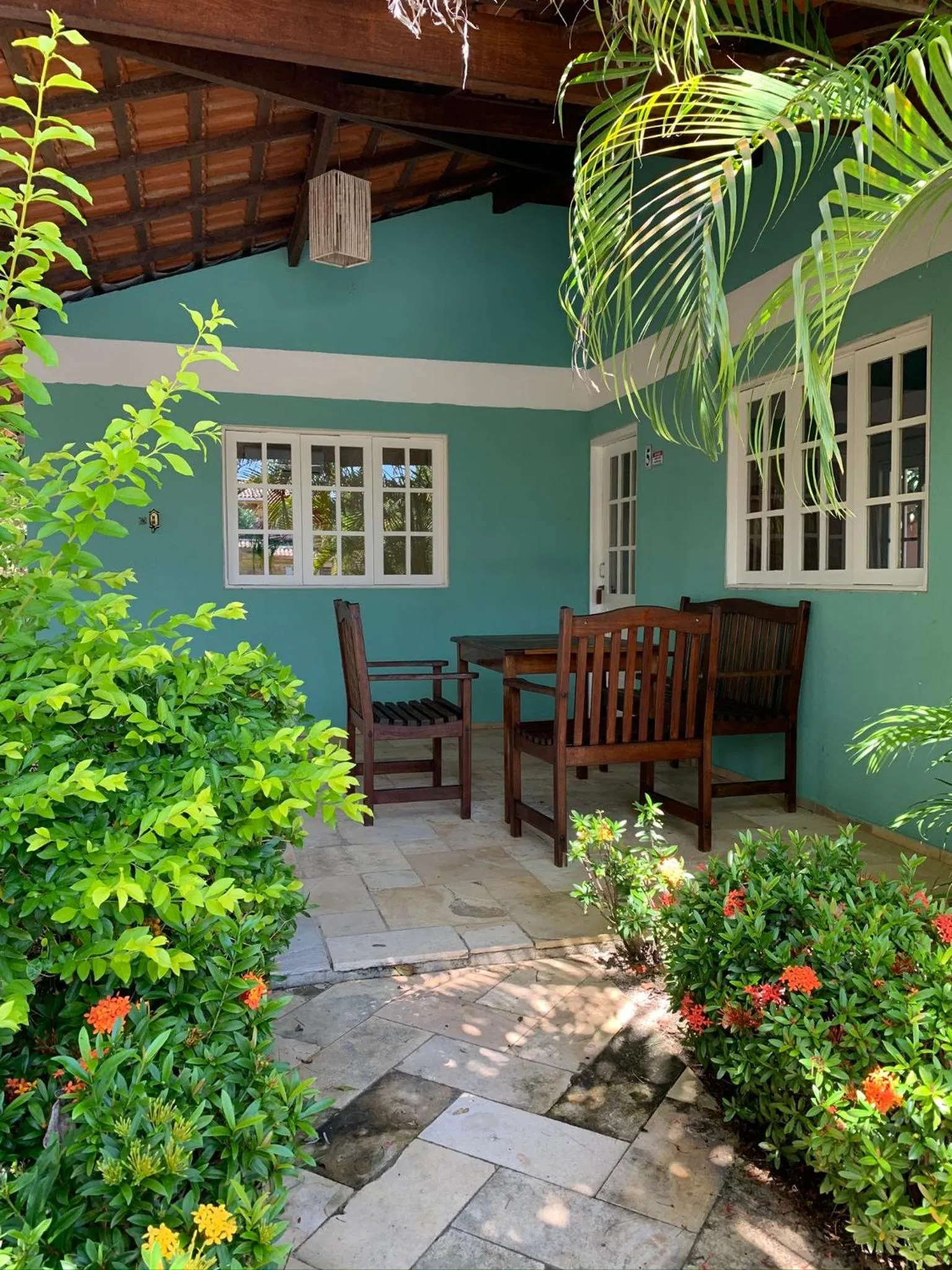 Patio in La Dolce Vita Flat & Pousada