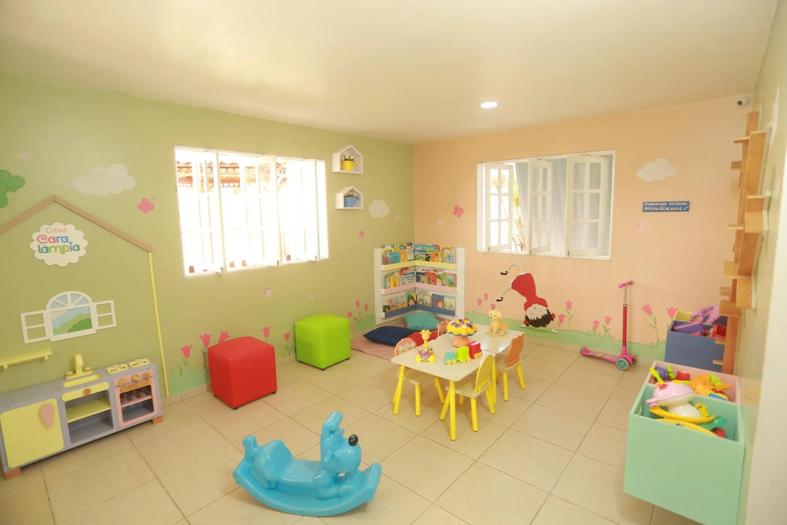 Children play ground in La Dolce Vita Flat & Pousada