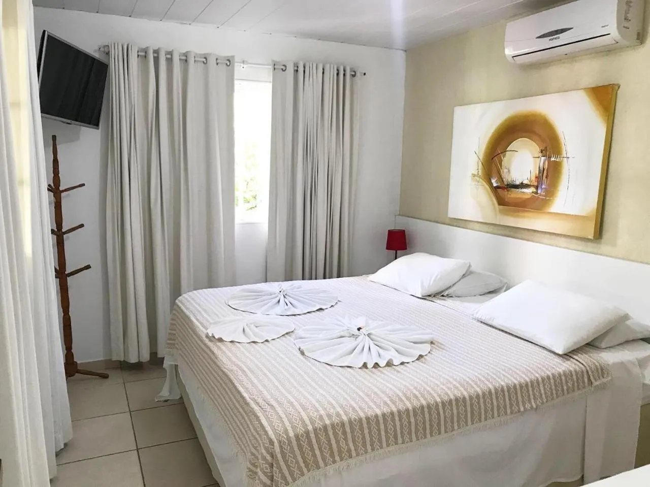 Bed in La Dolce Vita Flat & Pousada