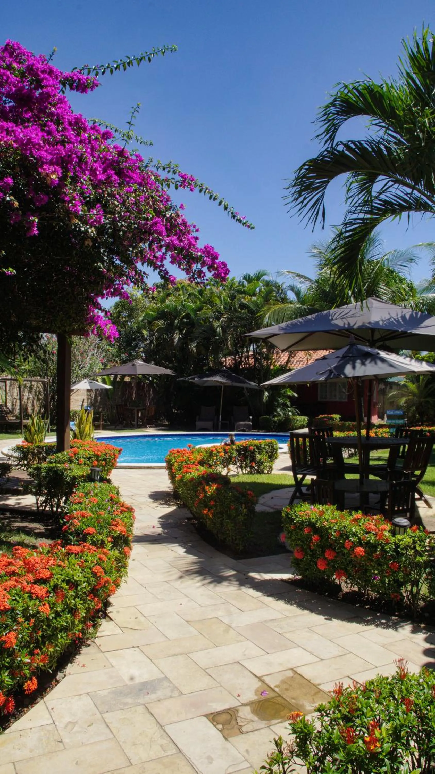 Swimming pool in La Dolce Vita Flat & Pousada