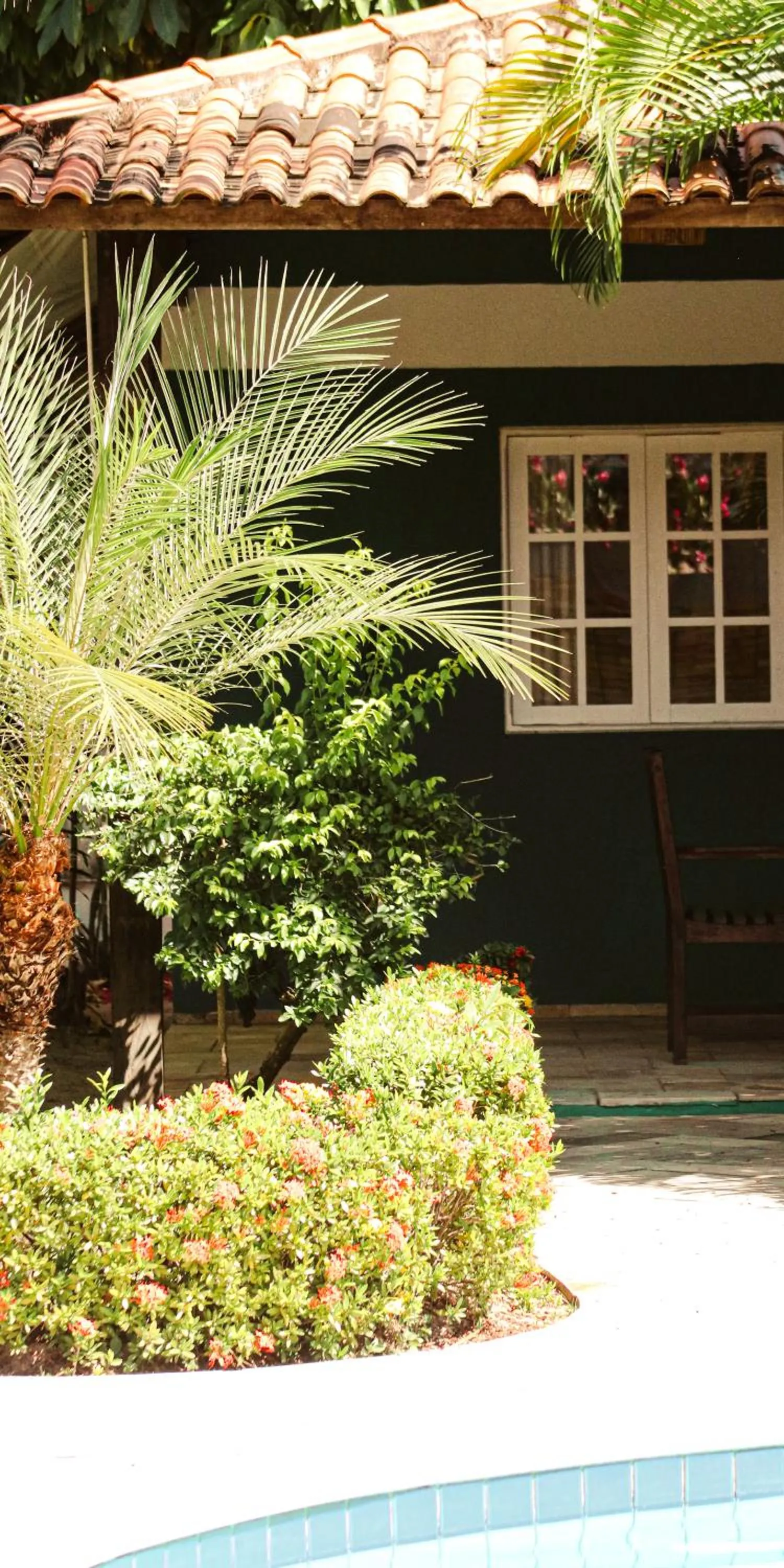 Patio in La Dolce Vita Flat & Pousada