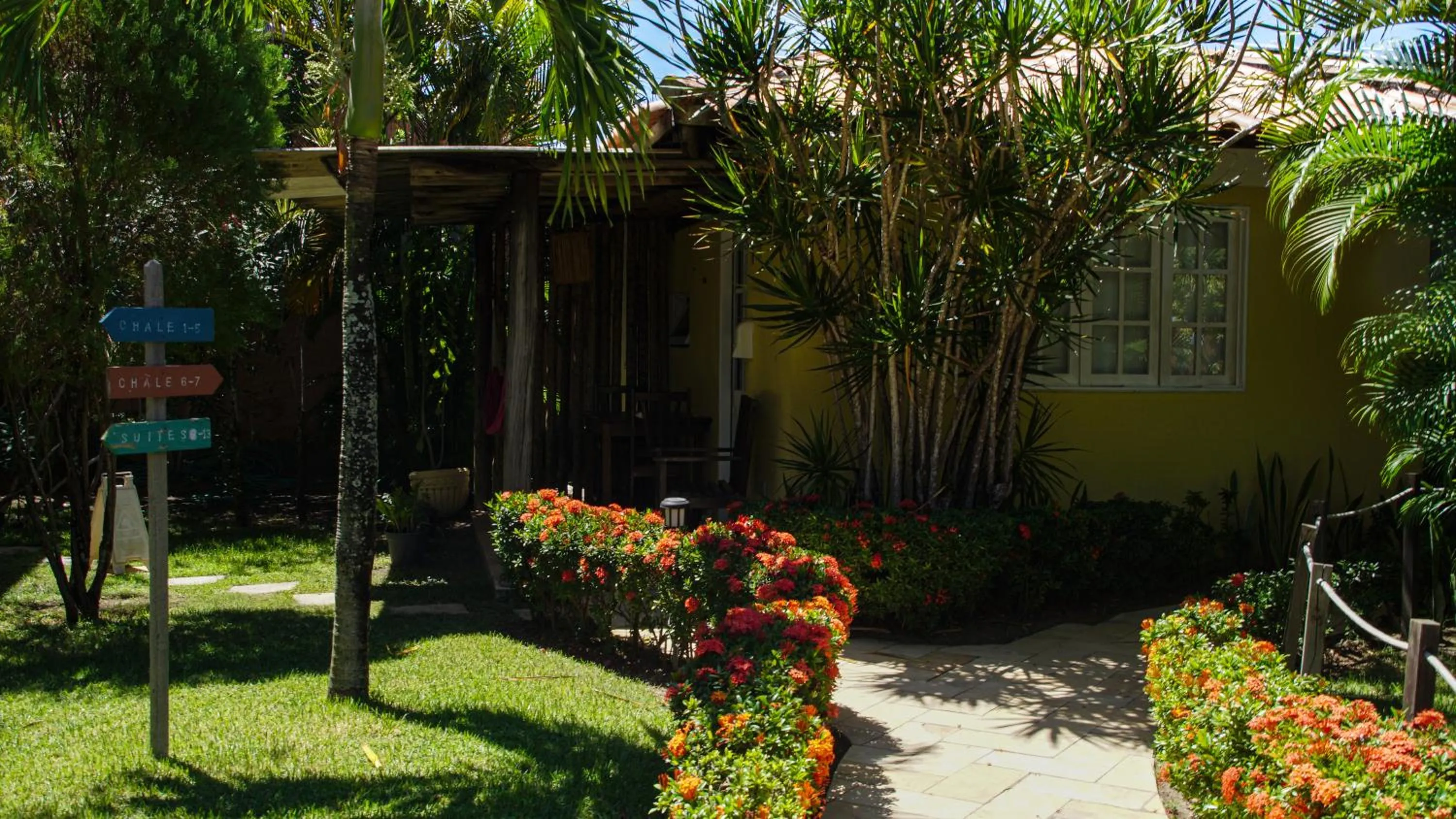 Garden in La Dolce Vita Flat & Pousada