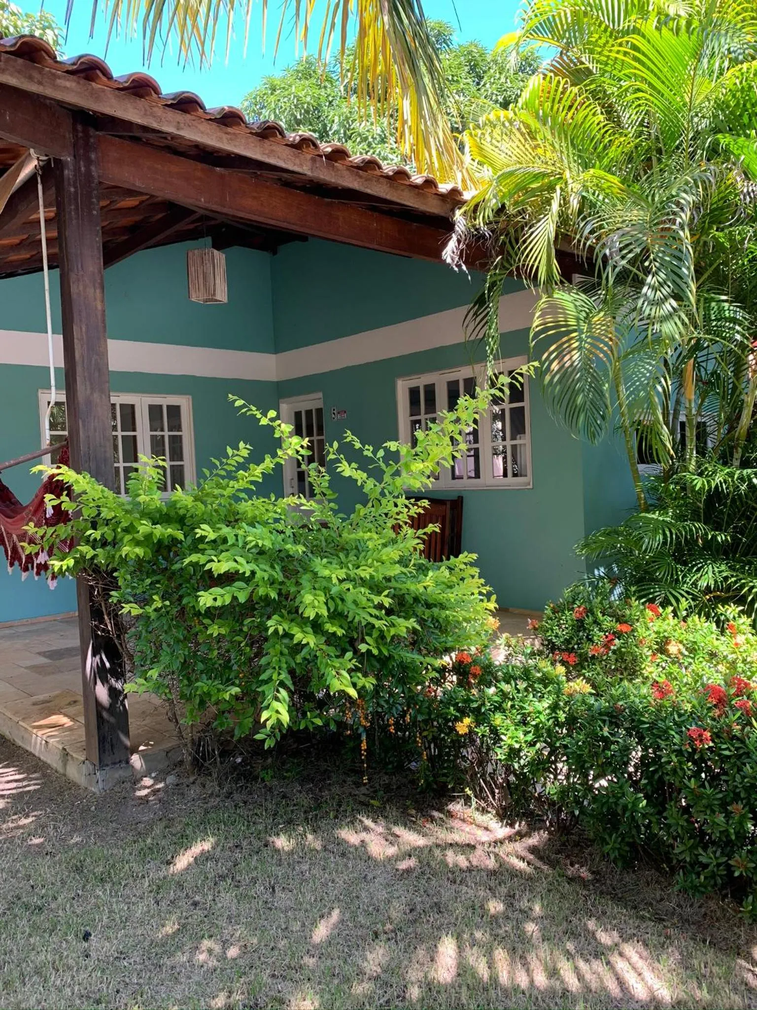 Patio in La Dolce Vita Flat & Pousada