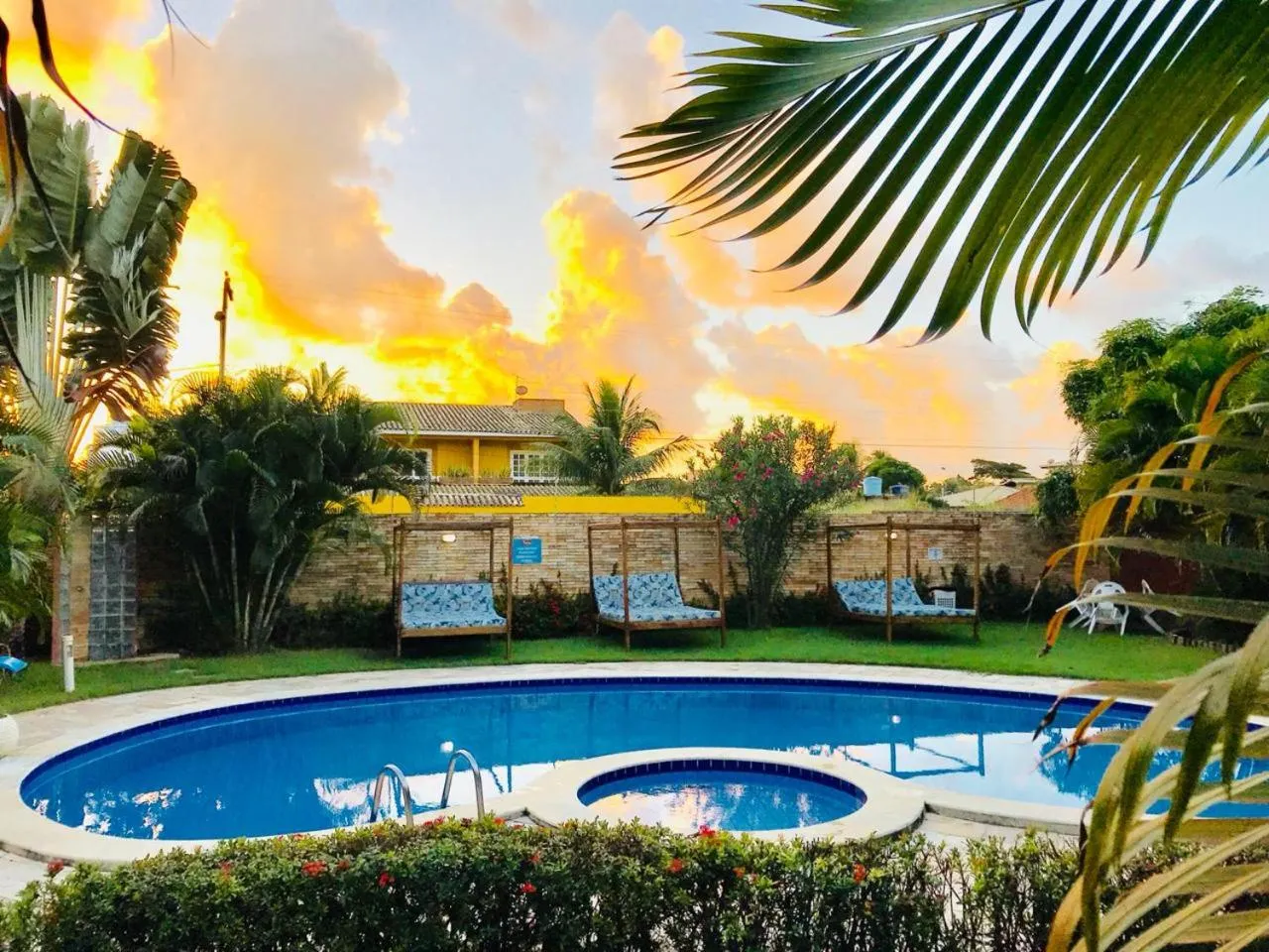 Garden in La Dolce Vita Flat & Pousada