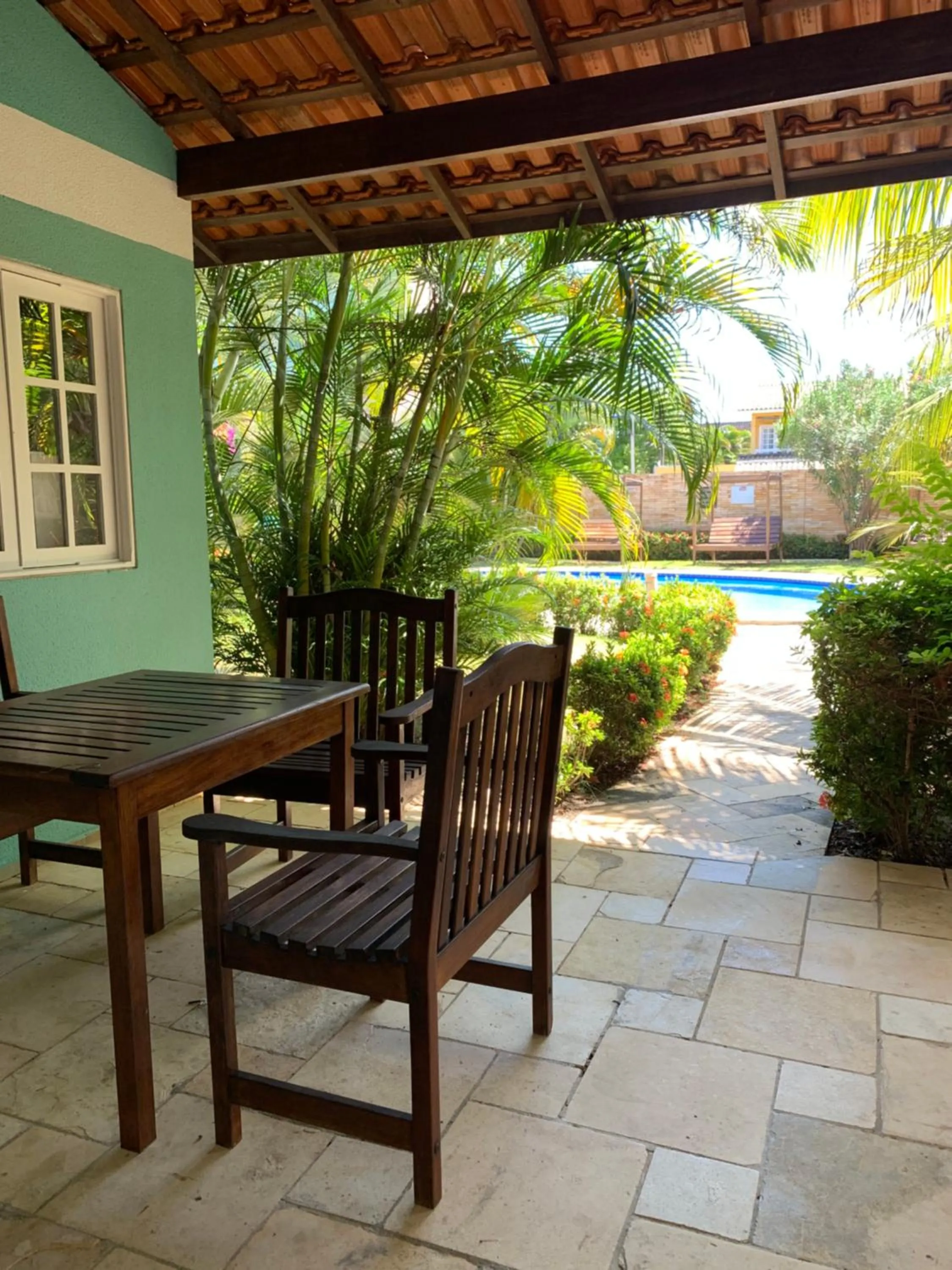 Patio in La Dolce Vita Flat & Pousada