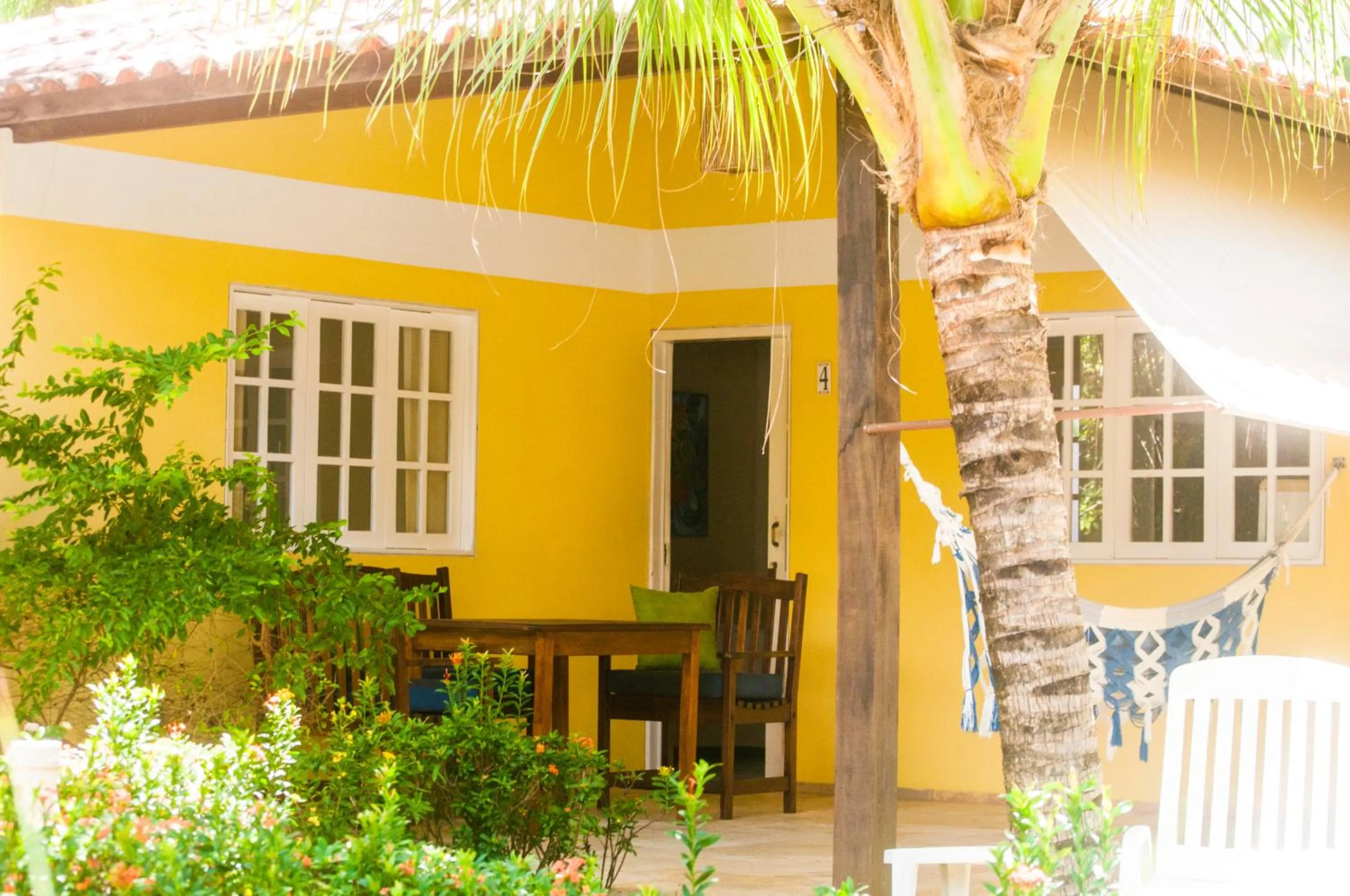 Patio in La Dolce Vita Flat & Pousada