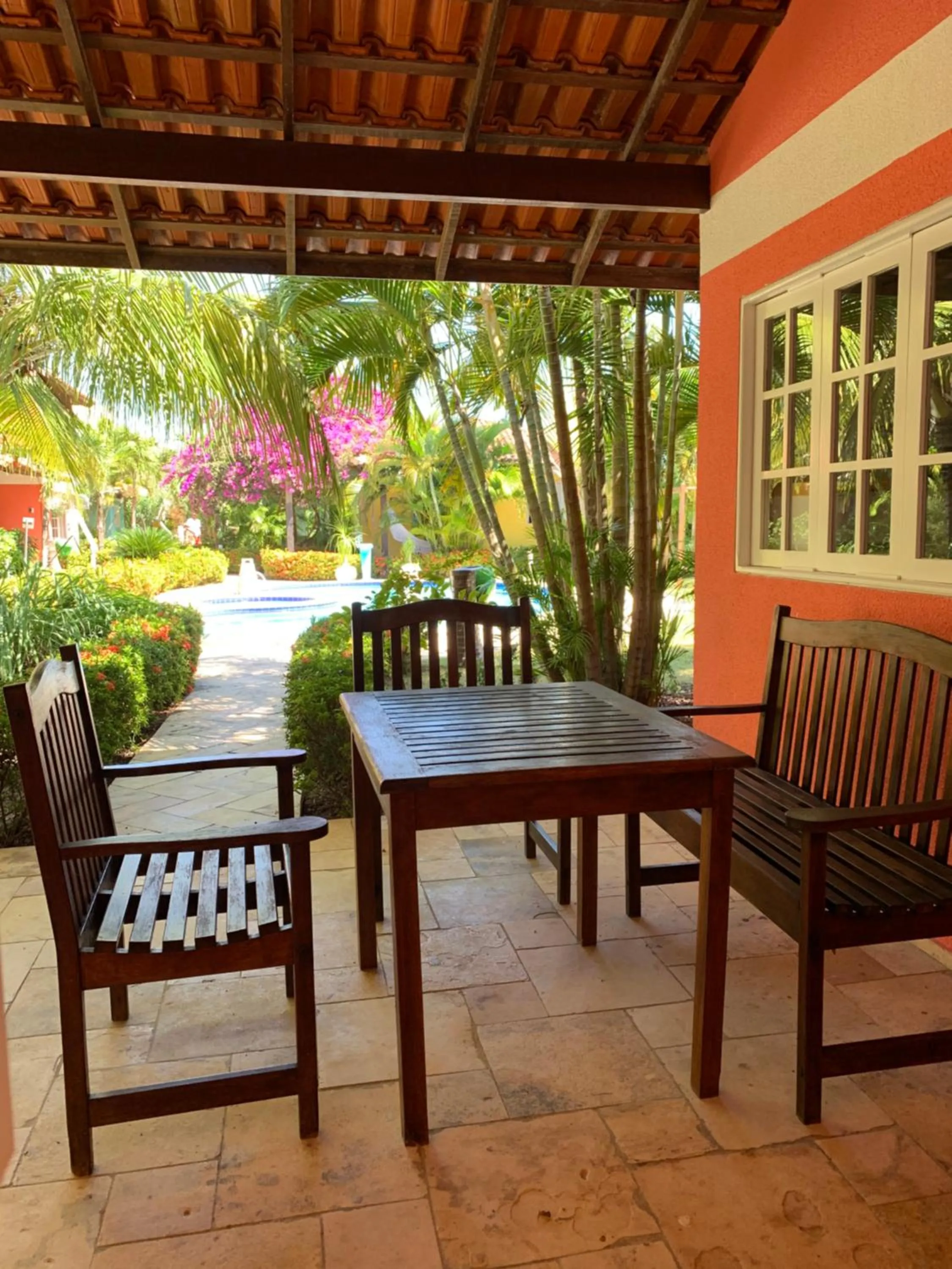 Patio in La Dolce Vita Flat & Pousada