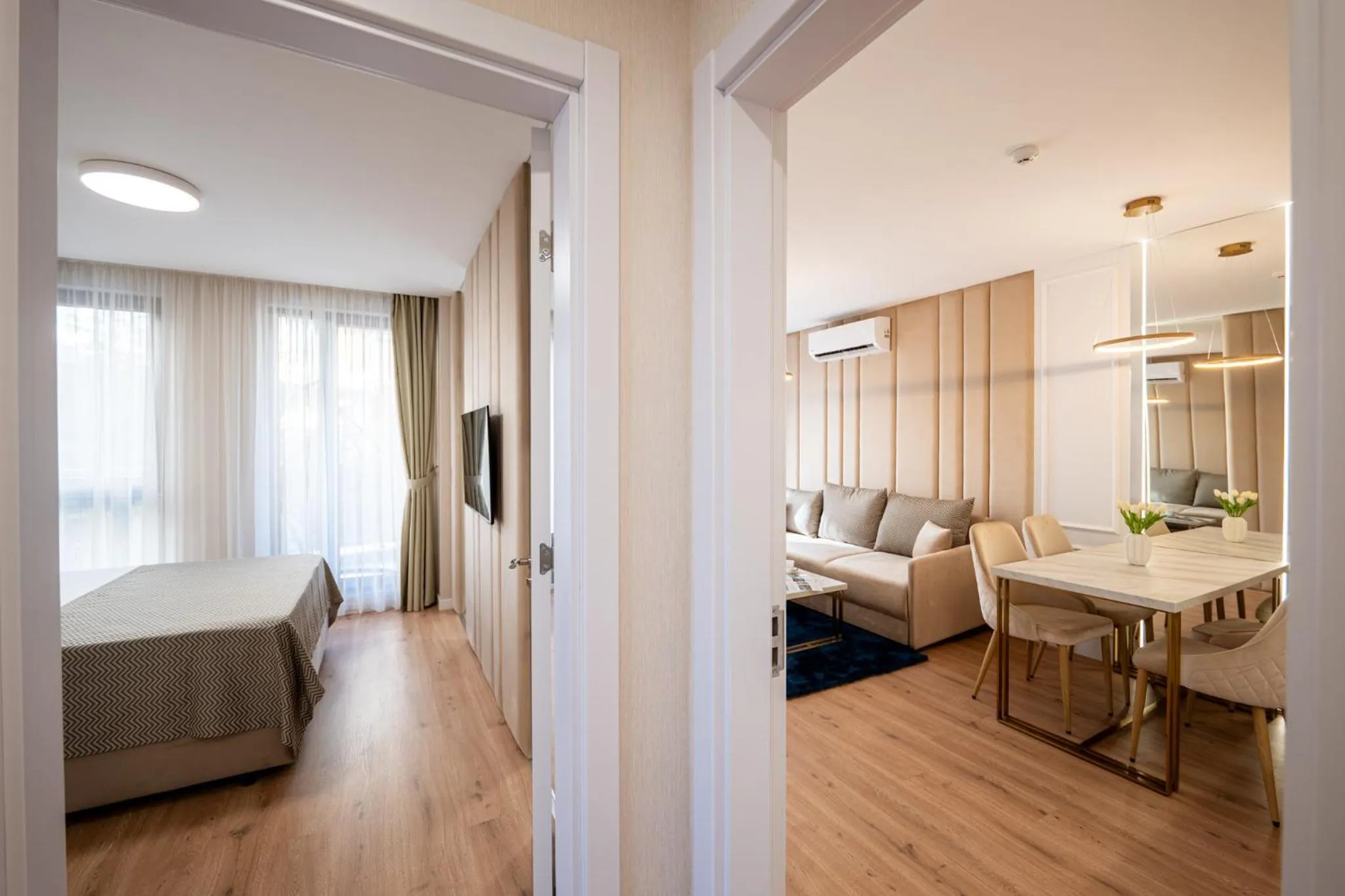 Bed in Harmony Suites Grand Resort