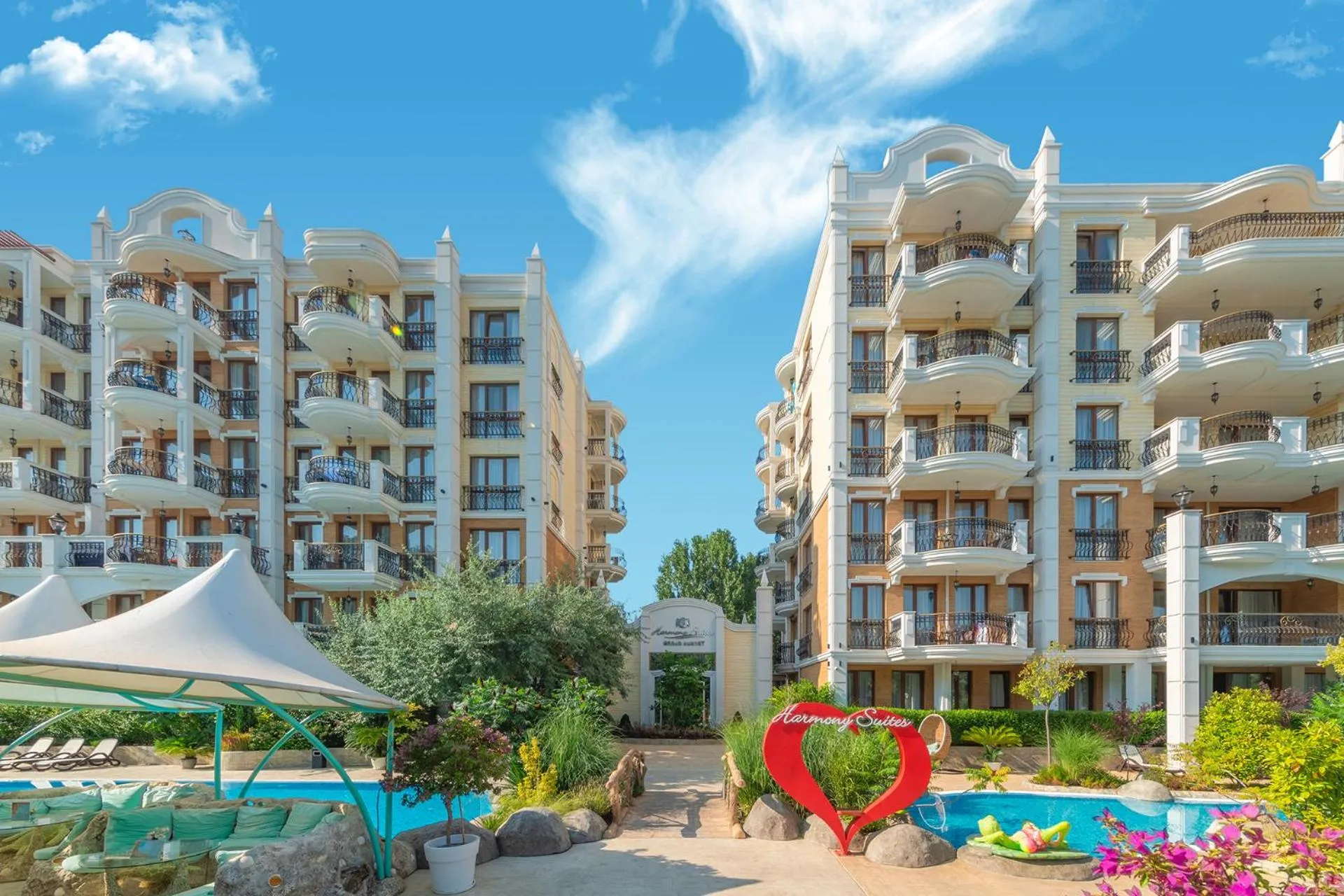 Property building in Harmony Suites Grand Resort