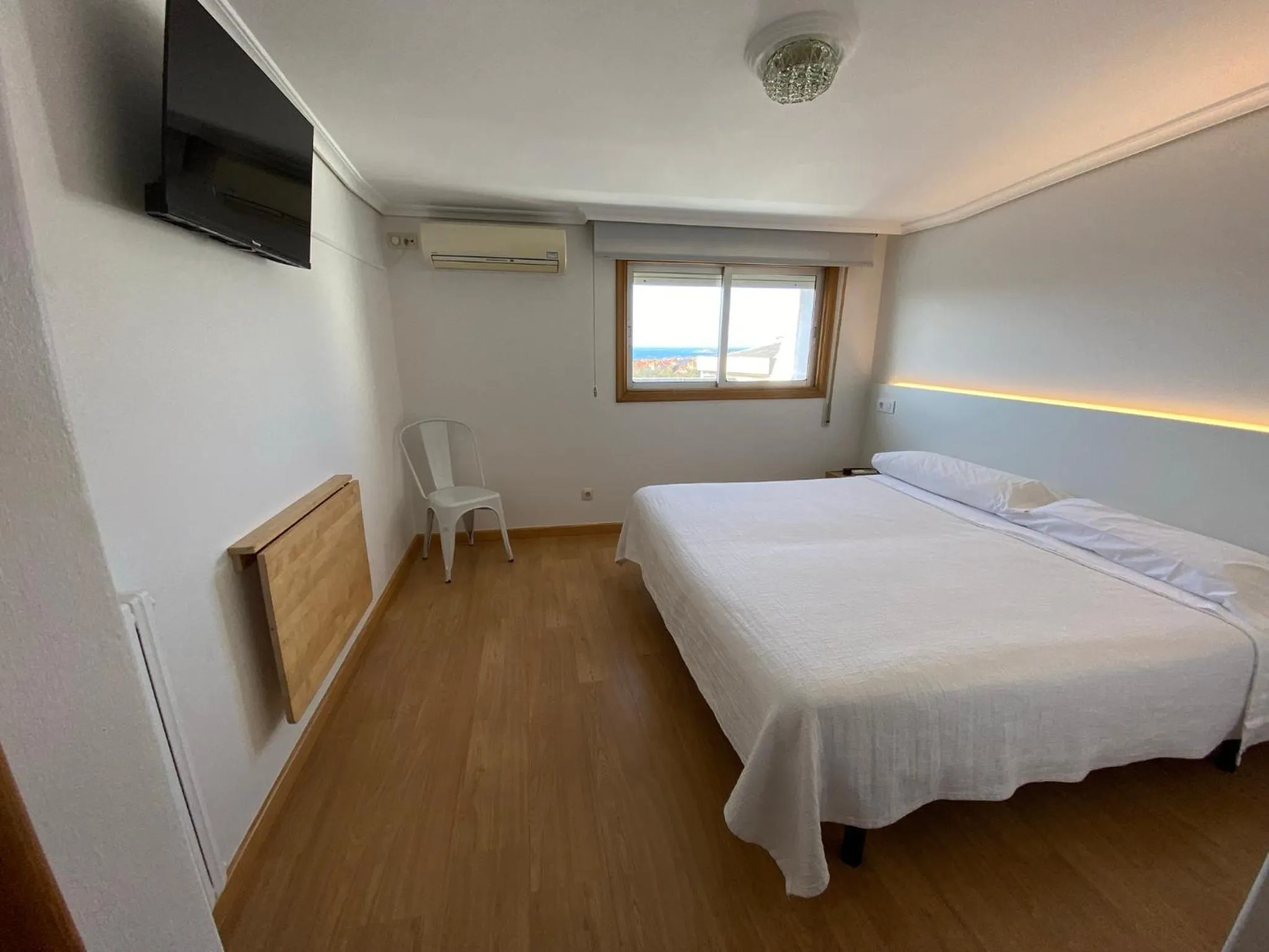 Bed in Pensión Venus