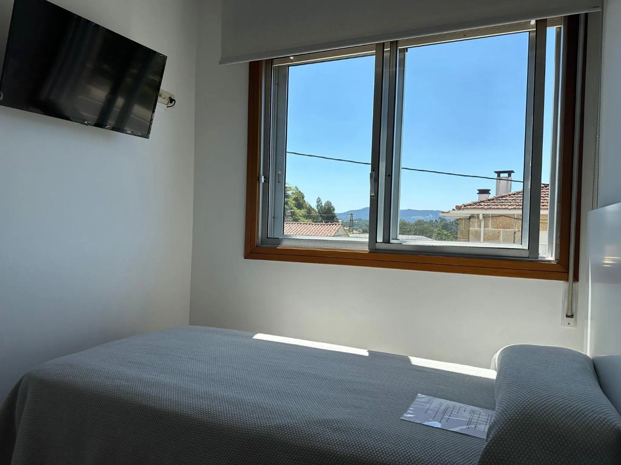 Bed in Pensión Venus