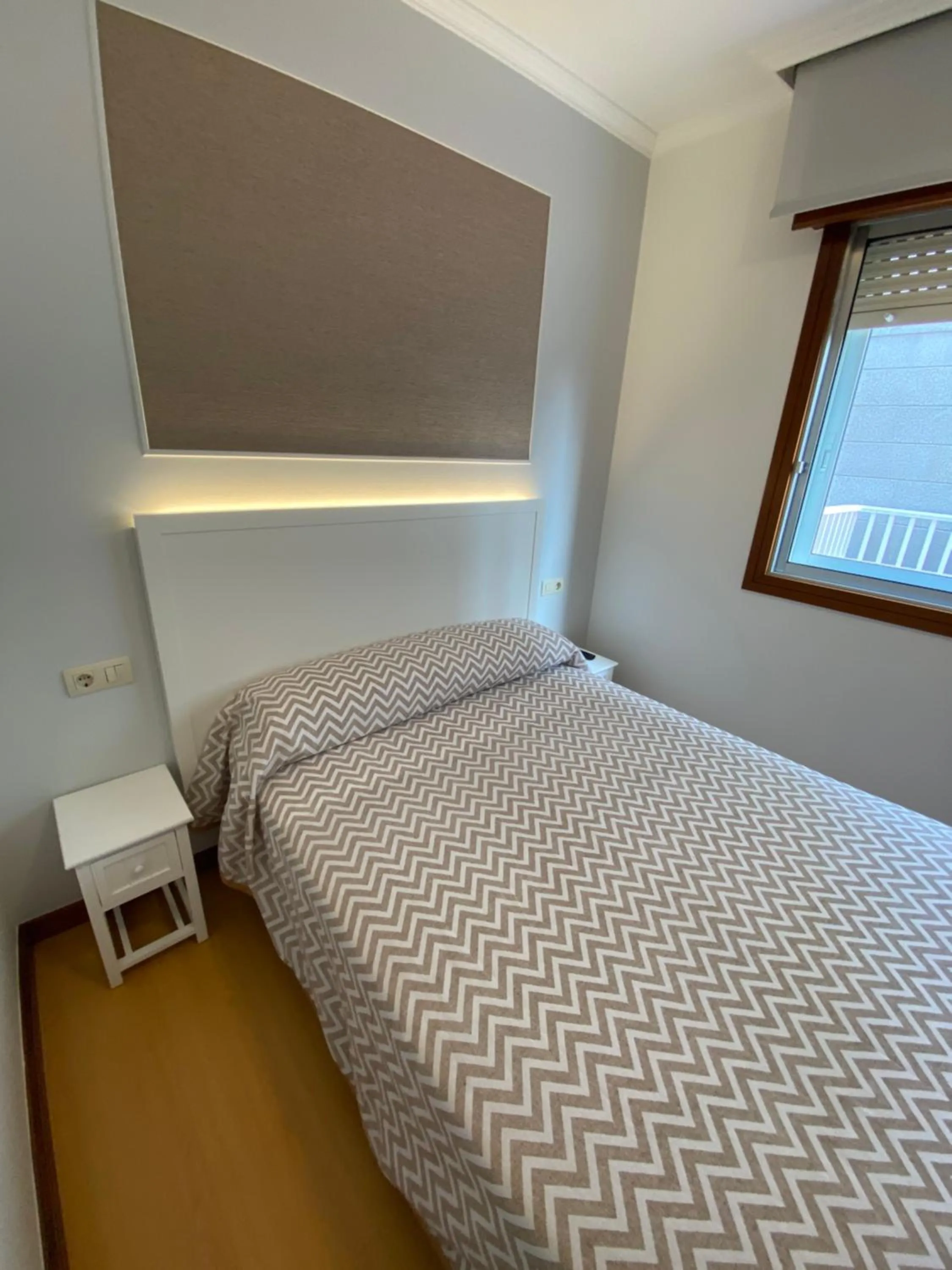 Bed in Pensión Venus