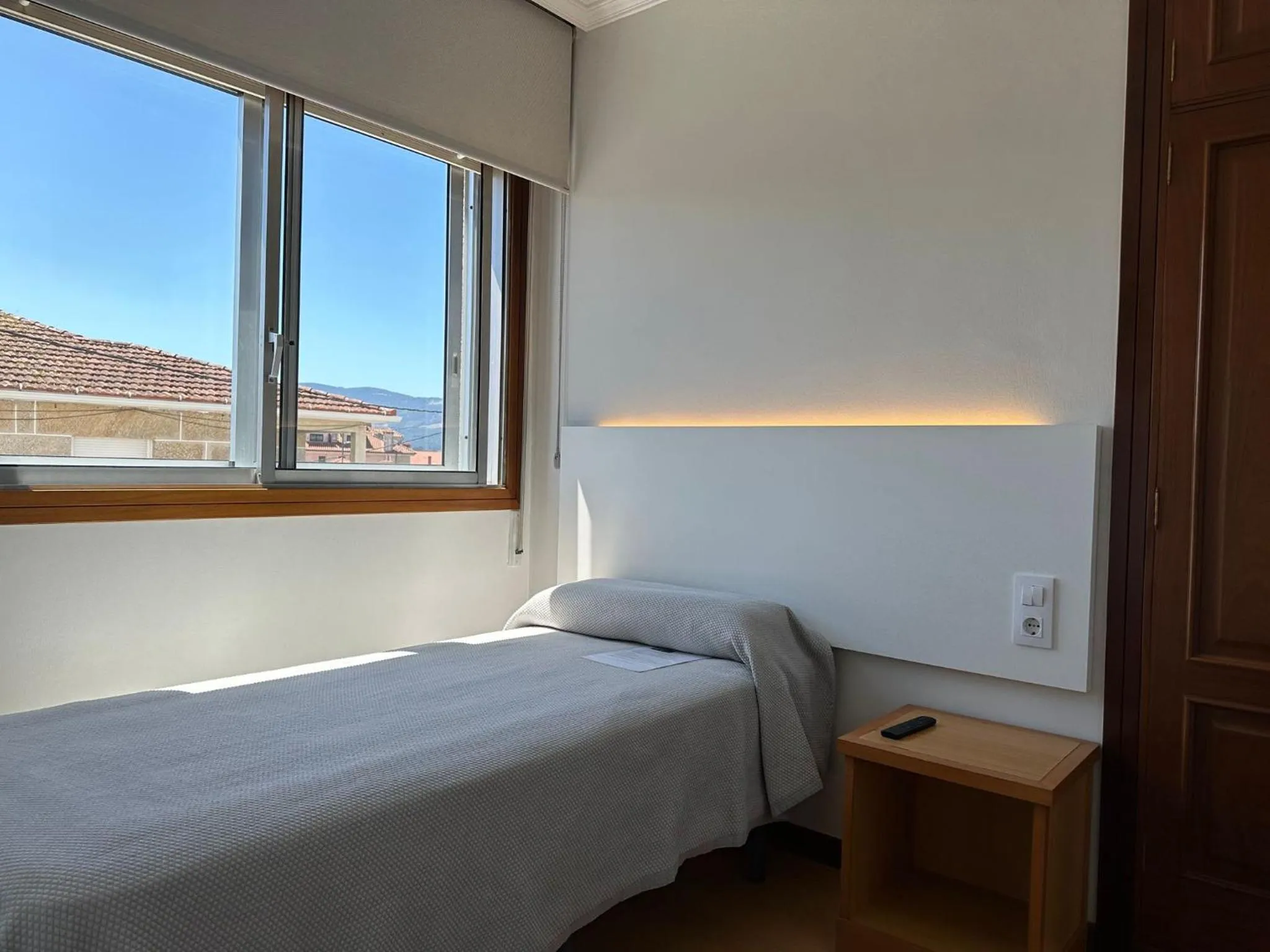 Bed in Pensión Venus