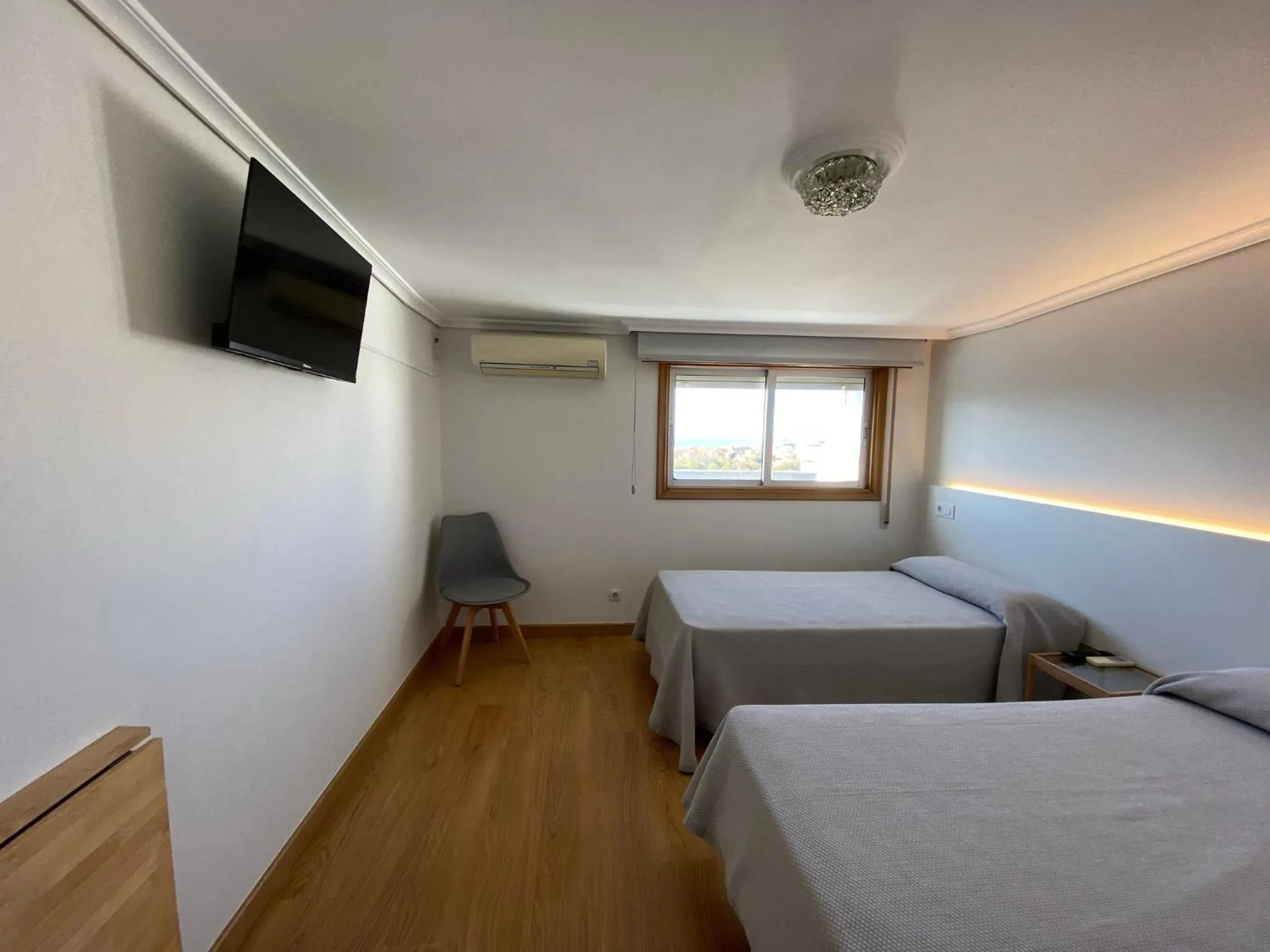 Bed in Pensión Venus