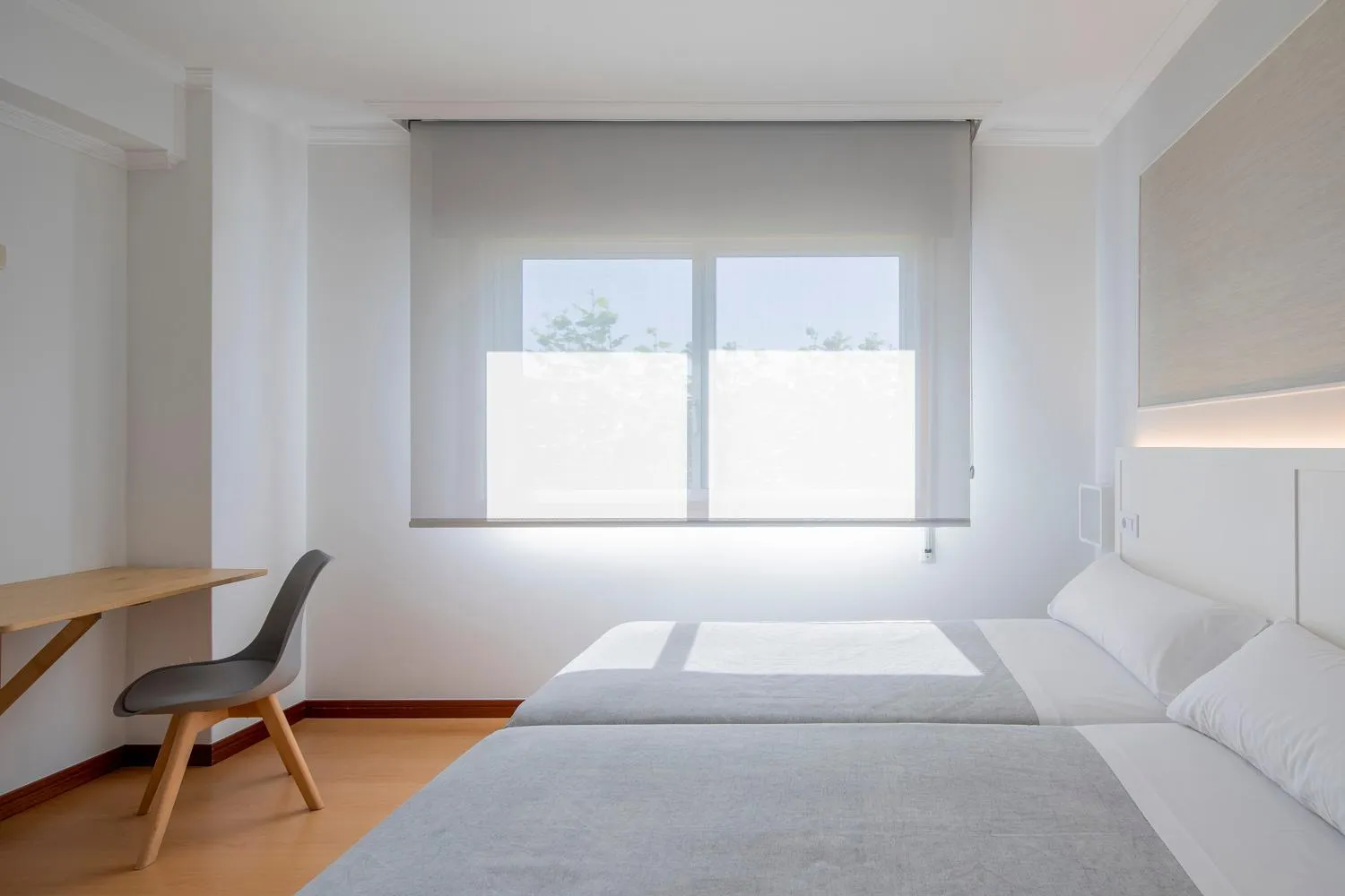 Bed in Pensión Venus