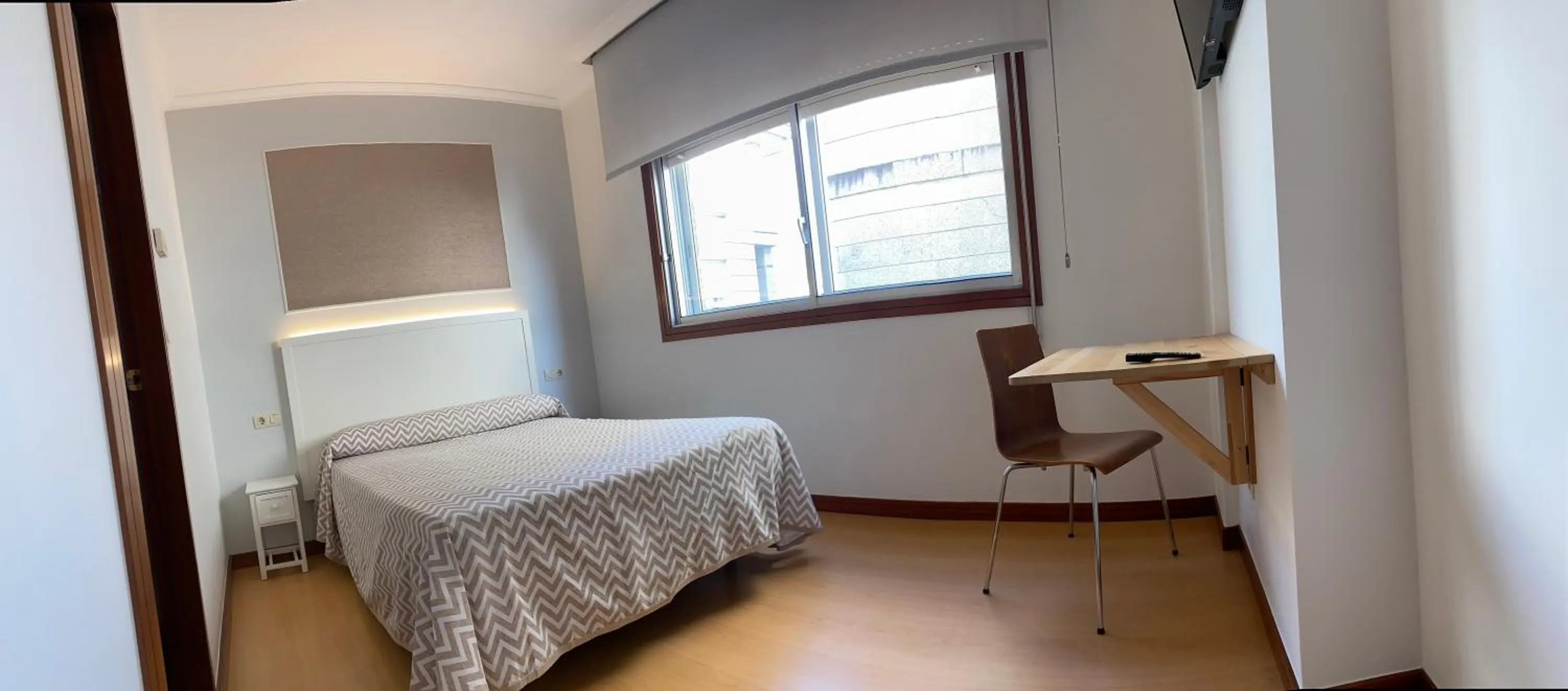 Bed in Pensión Venus