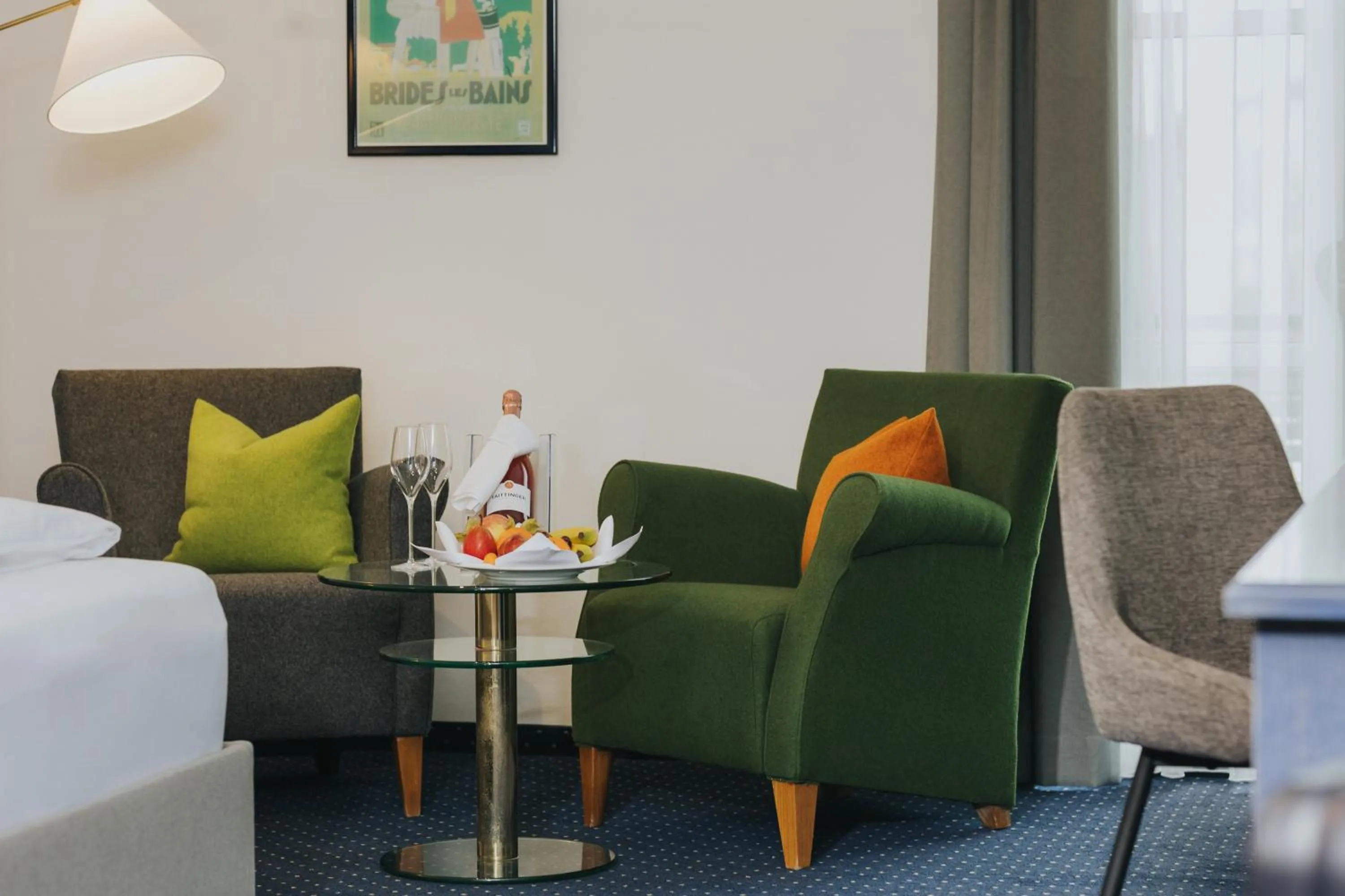 Seating area in Gutshof Sagmühle