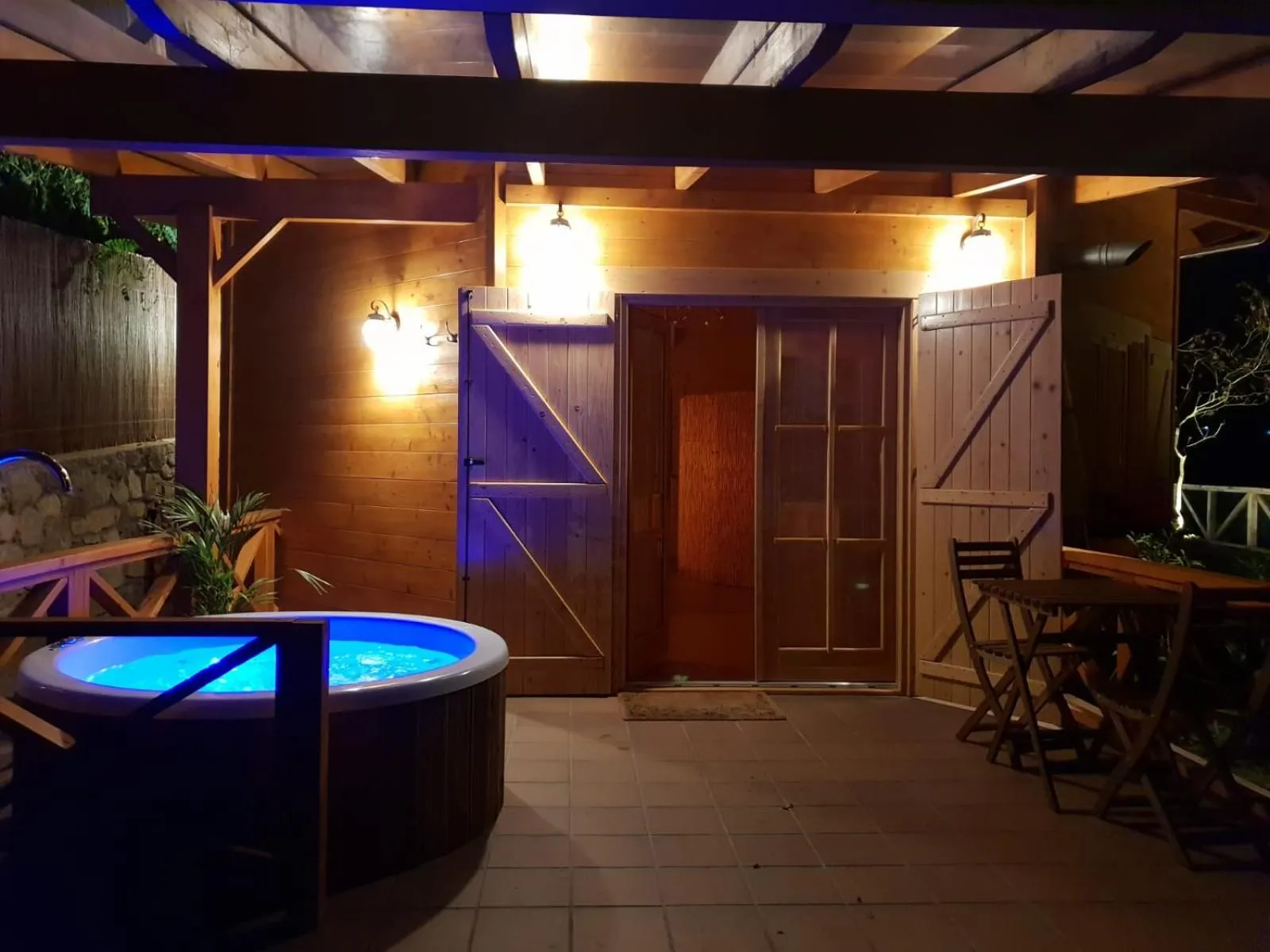 Hot Tub in Cabanas da Ría