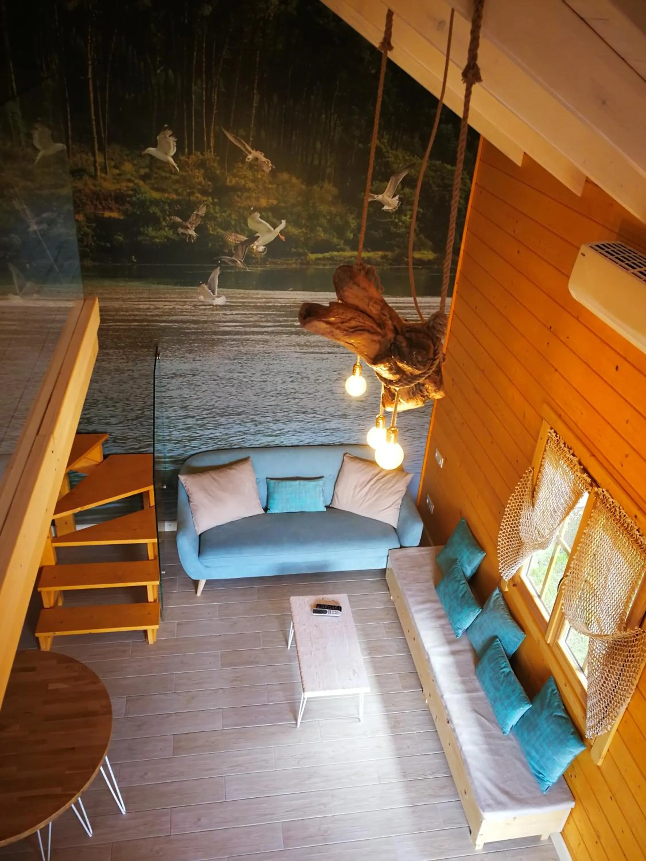 Living room in Cabanas da Ría