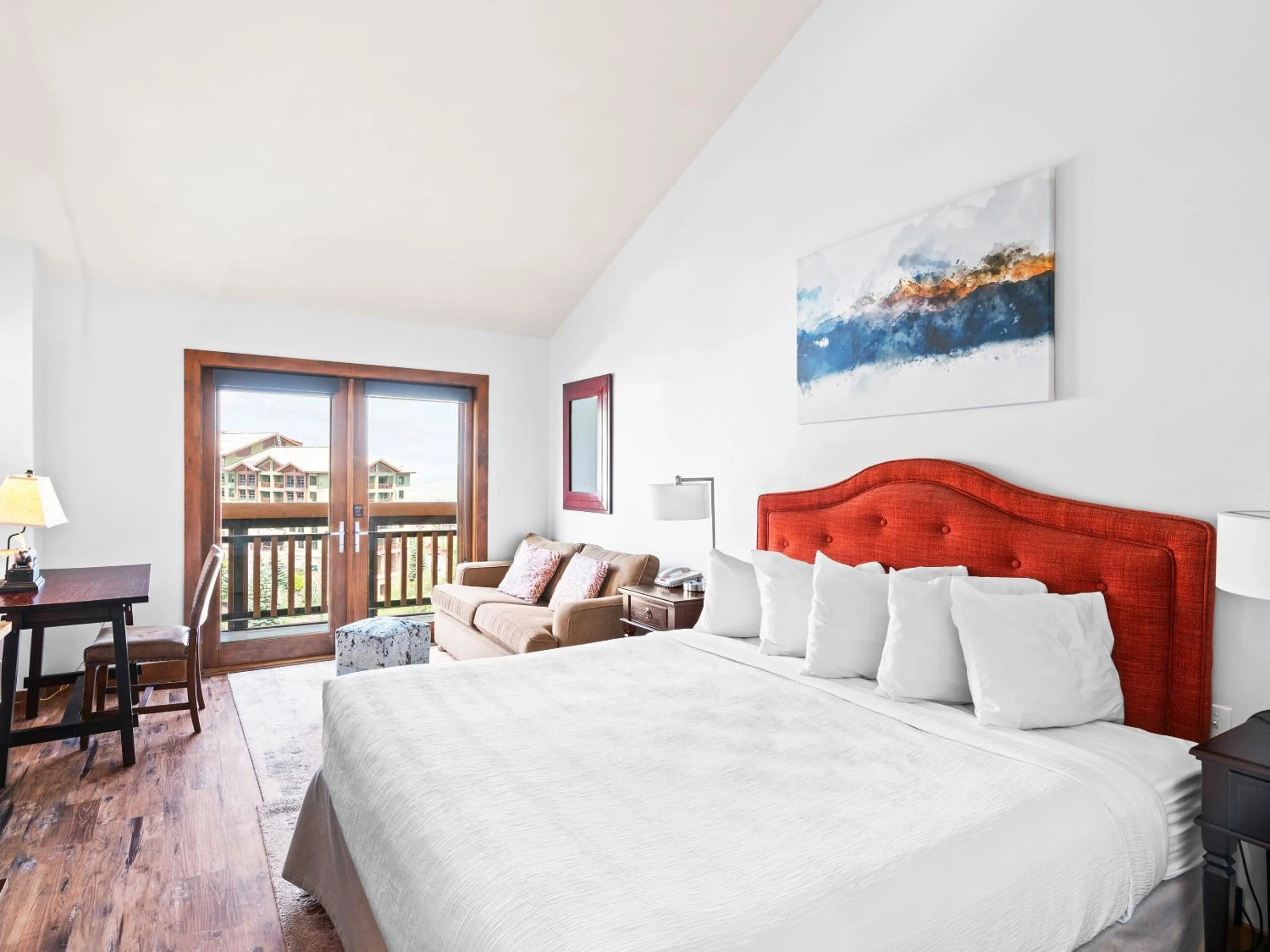 Bed in Sundial Lodge by All Seasons Resort Lodging