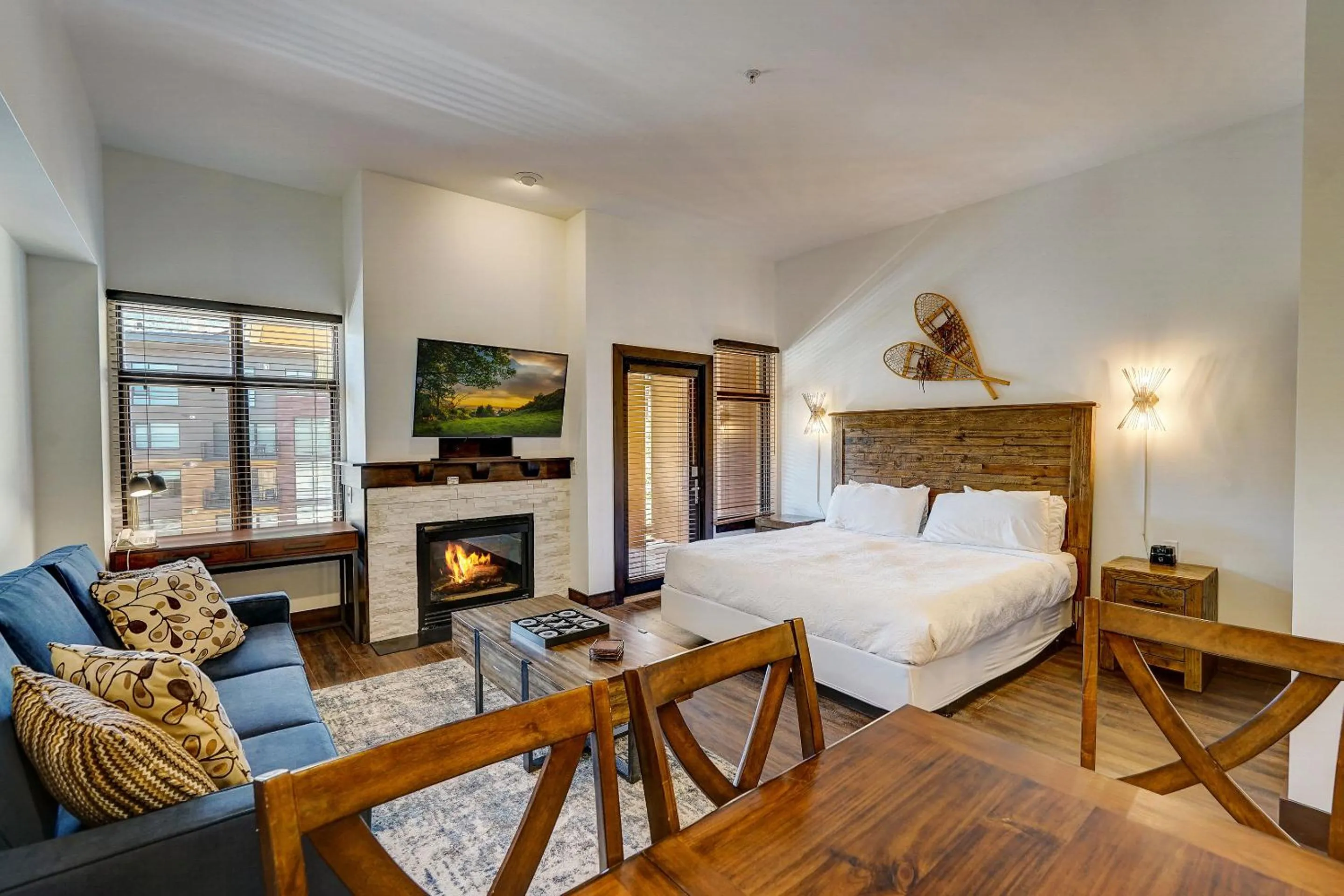 Bed in Sundial Lodge by All Seasons Resort Lodging