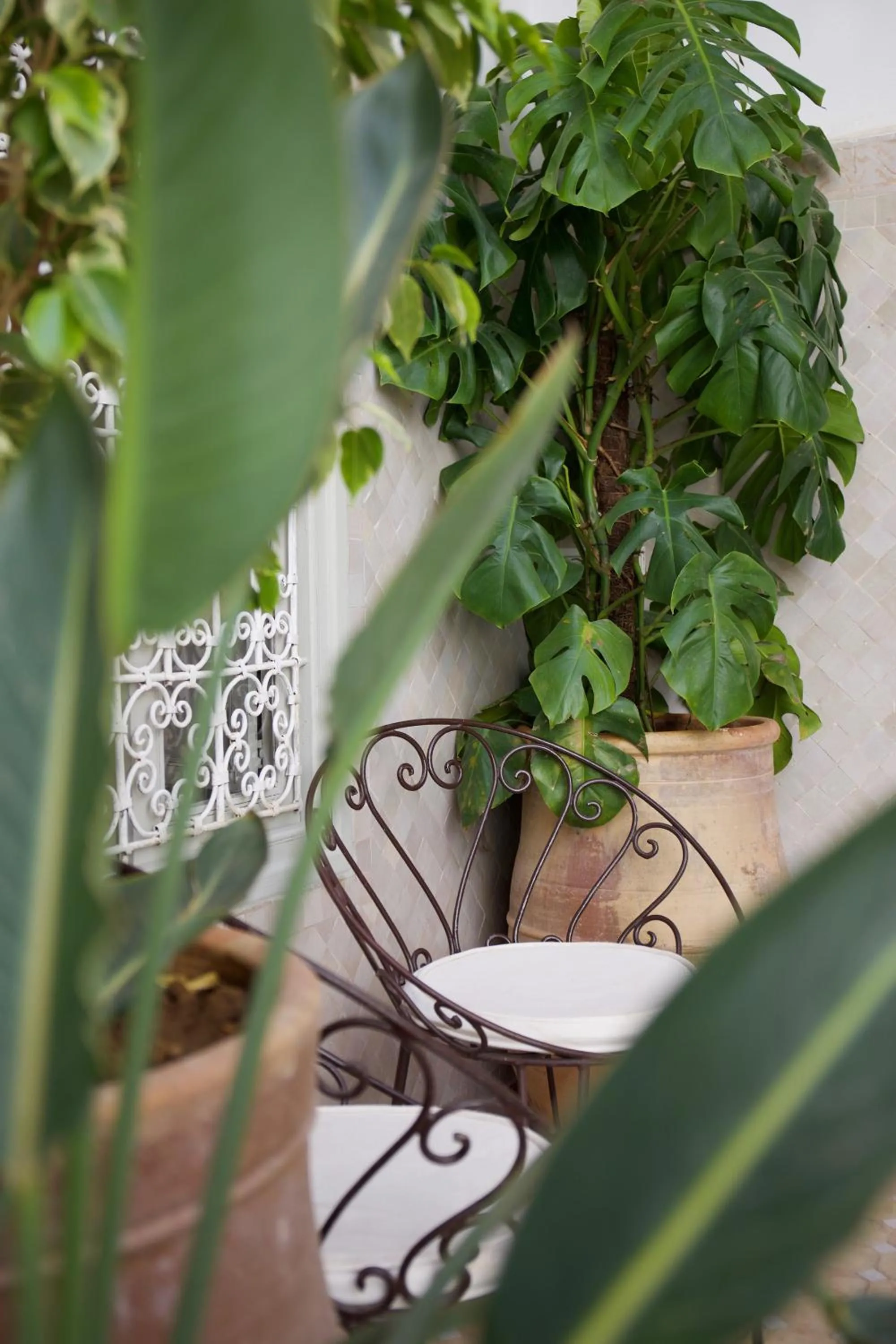 Patio in Riad Oriental Glory & Spa