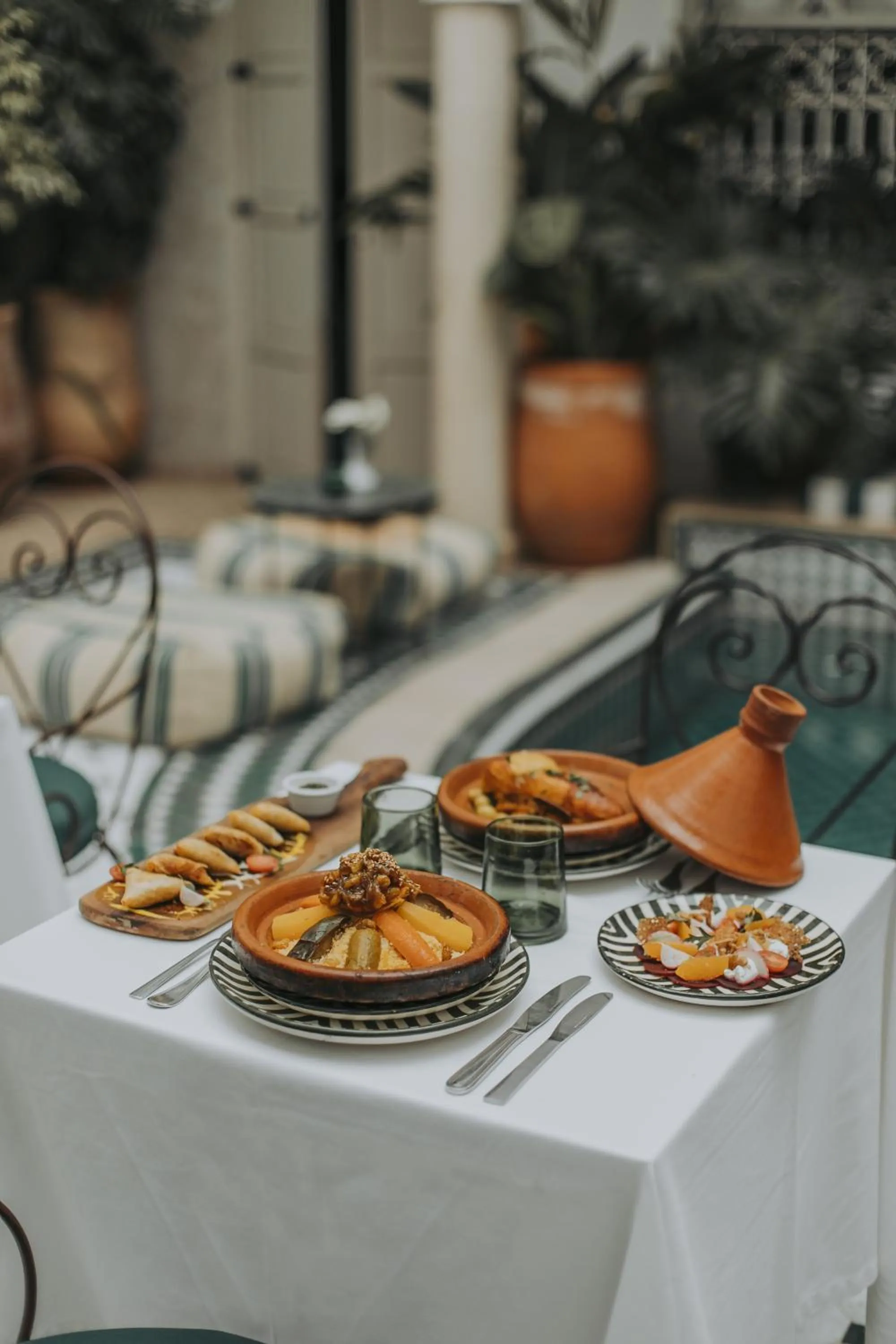 Restaurant/places to eat in Riad Oriental Glory & Spa