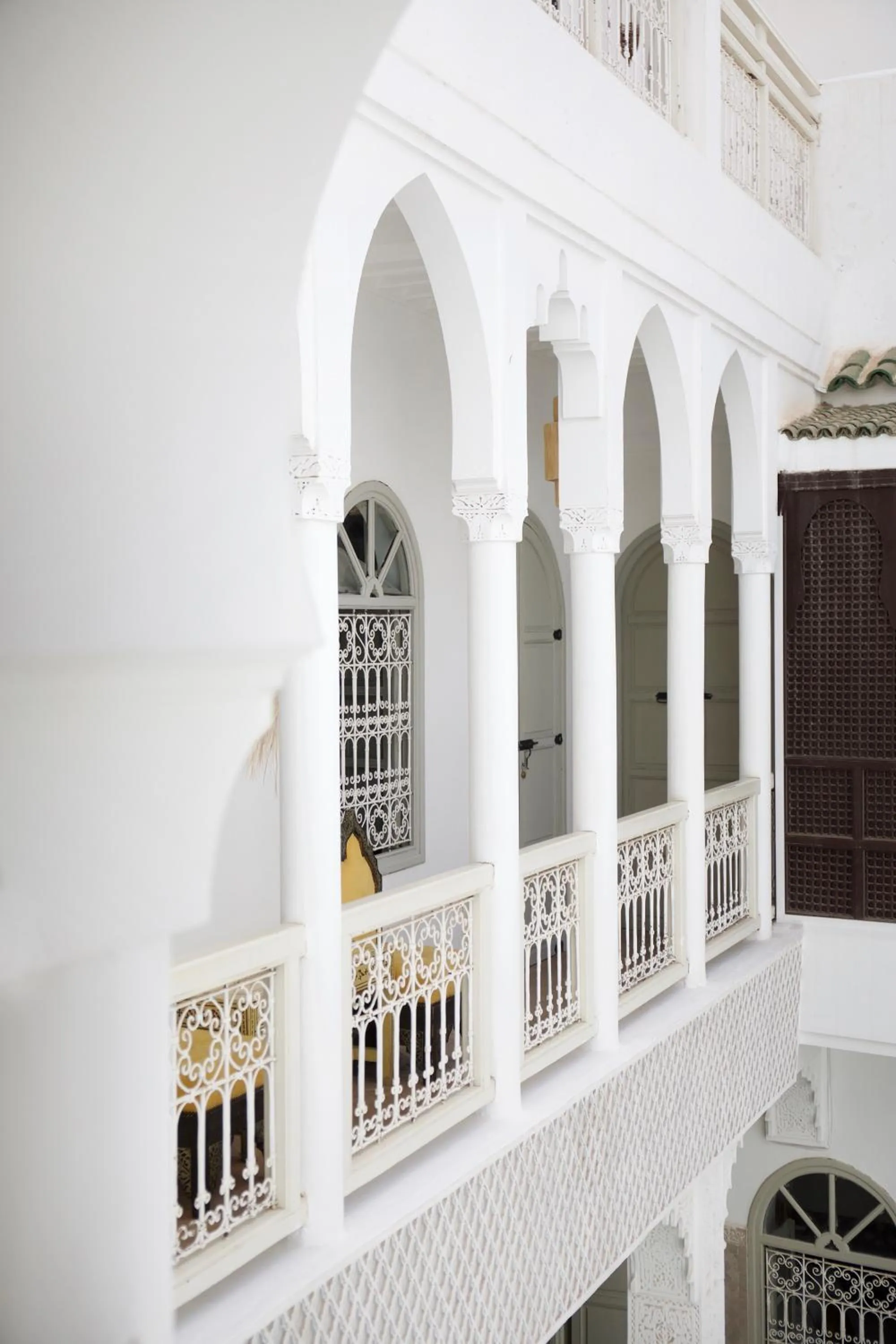 Balcony/Terrace in Riad Oriental Glory & Spa