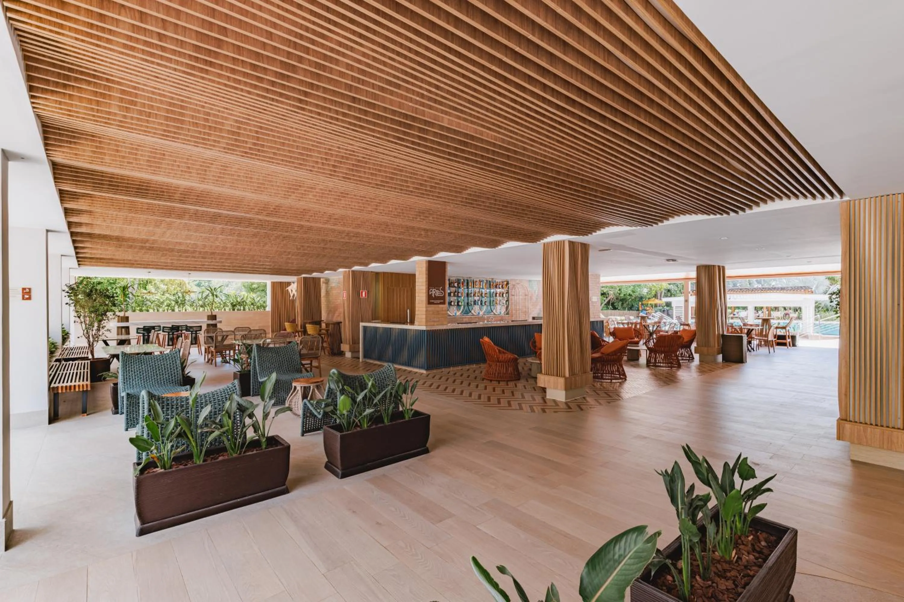 Lounge or bar in Rio Quente Resorts Refúgio Grand Premium - Antigo Hotel Turismo