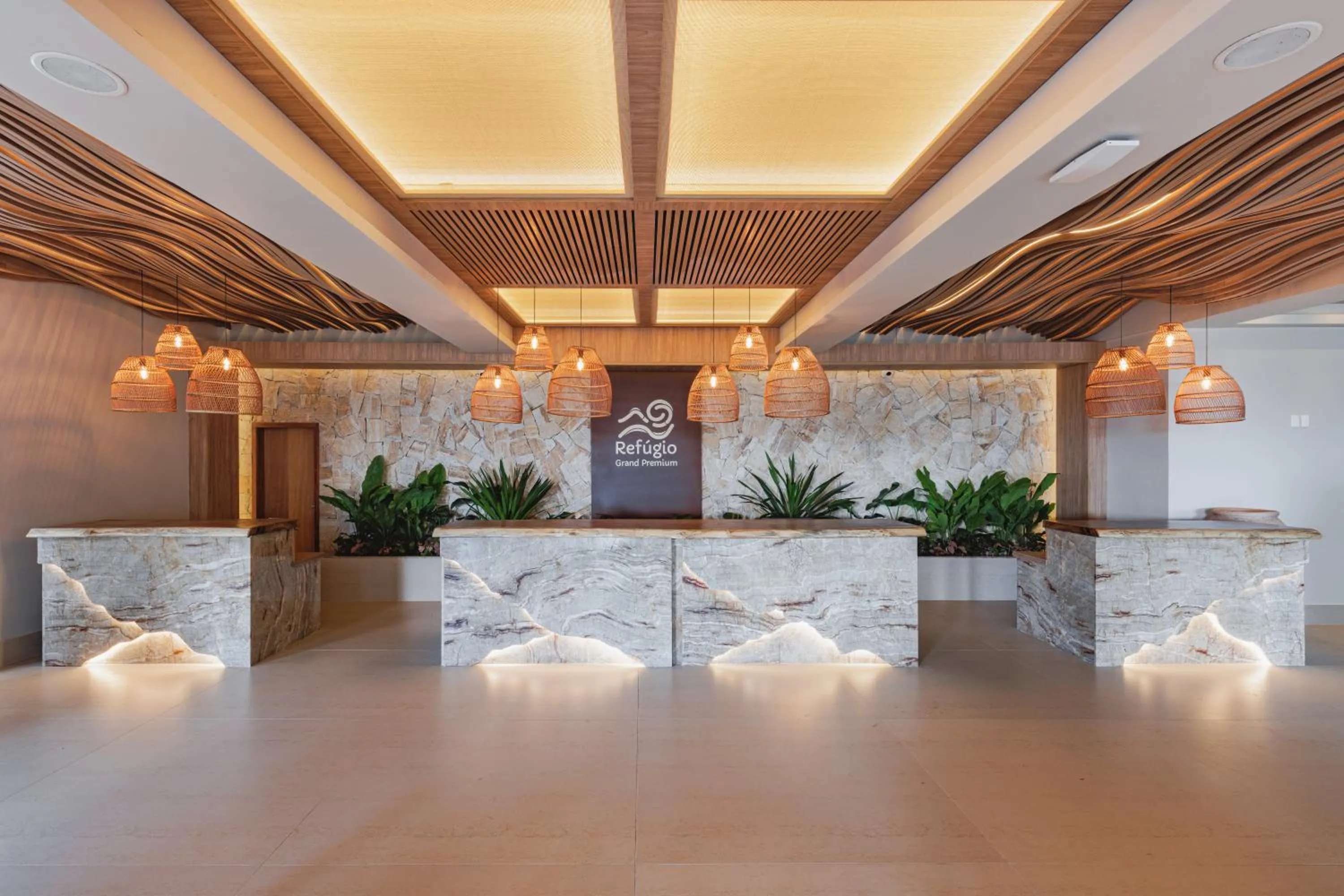Lobby or reception in Rio Quente Resorts Refúgio Grand Premium - Antigo Hotel Turismo