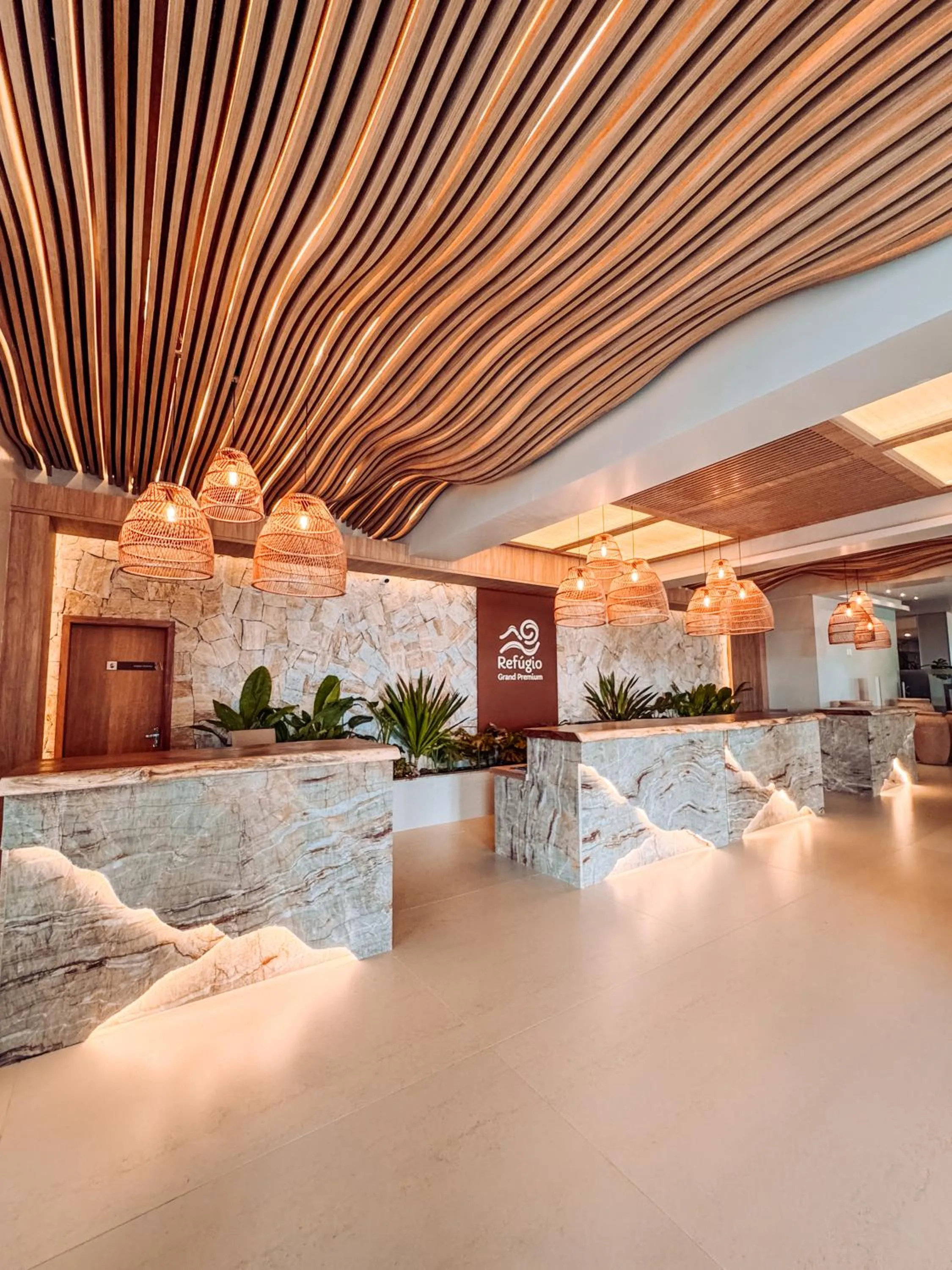Lobby or reception in Rio Quente Resorts Refúgio Grand Premium - Antigo Hotel Turismo