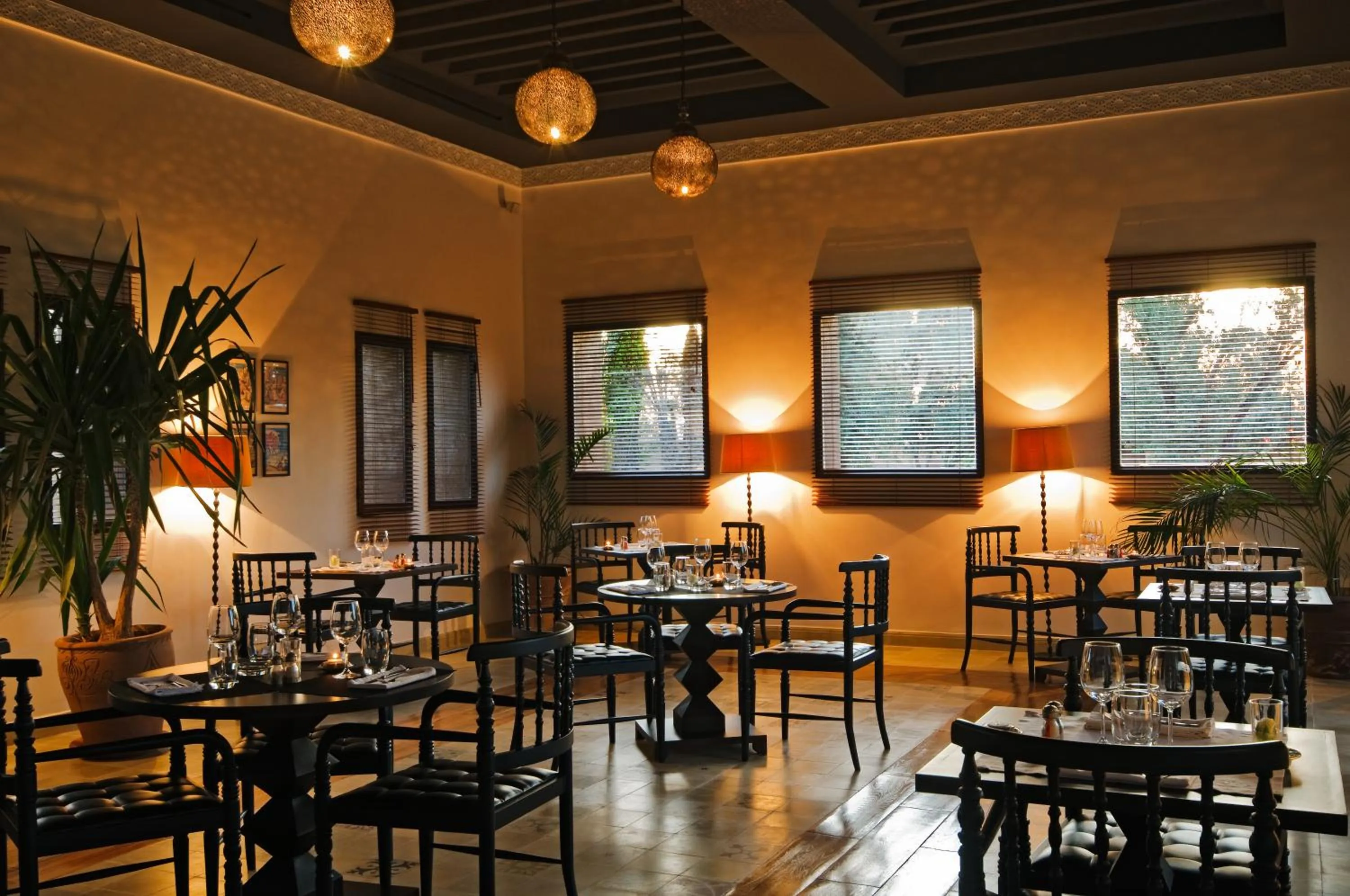 Restaurant/places to eat in Hotel Les Cinq Djellabas