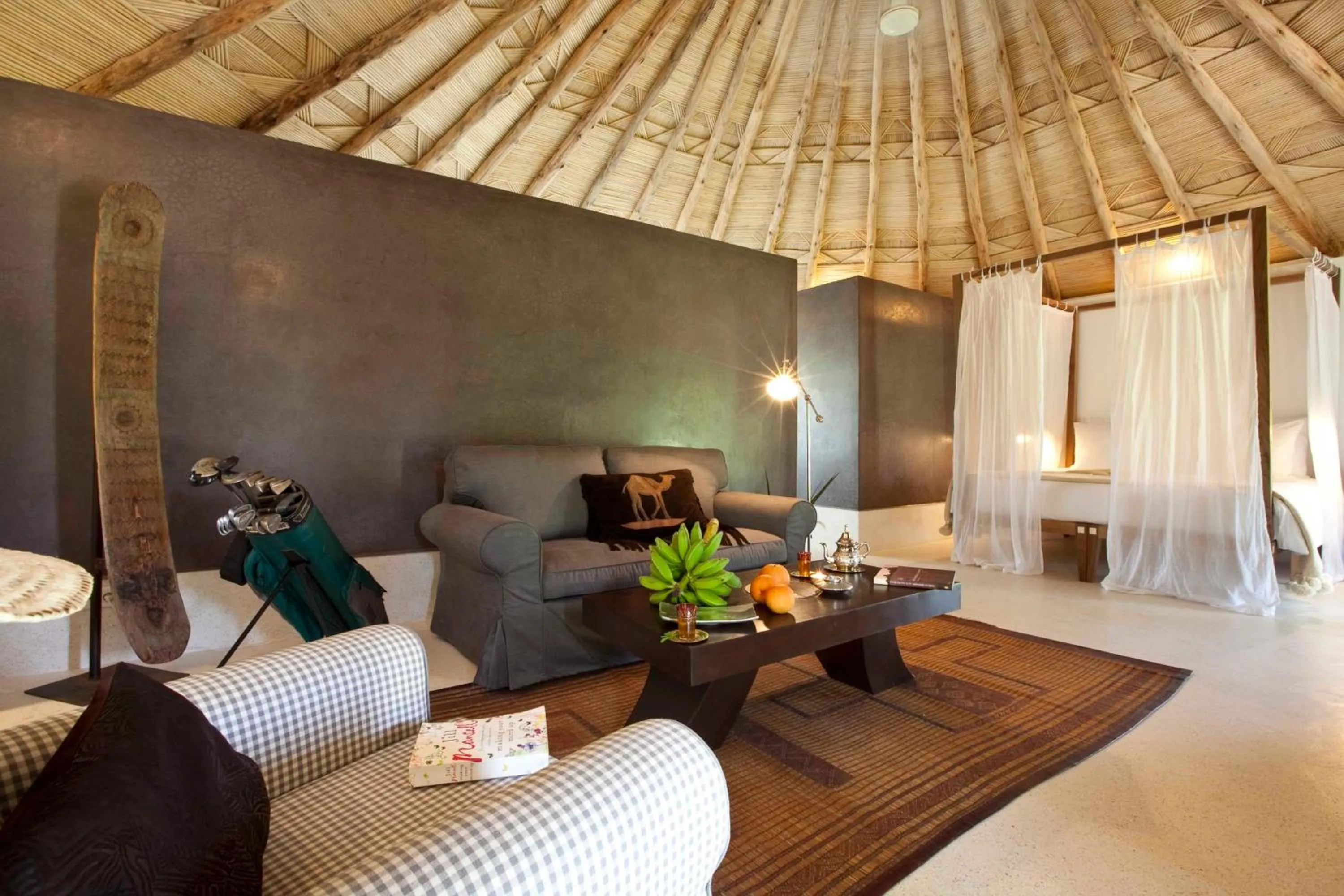 Photo of the whole room, Bed in Hotel Les Cinq Djellabas