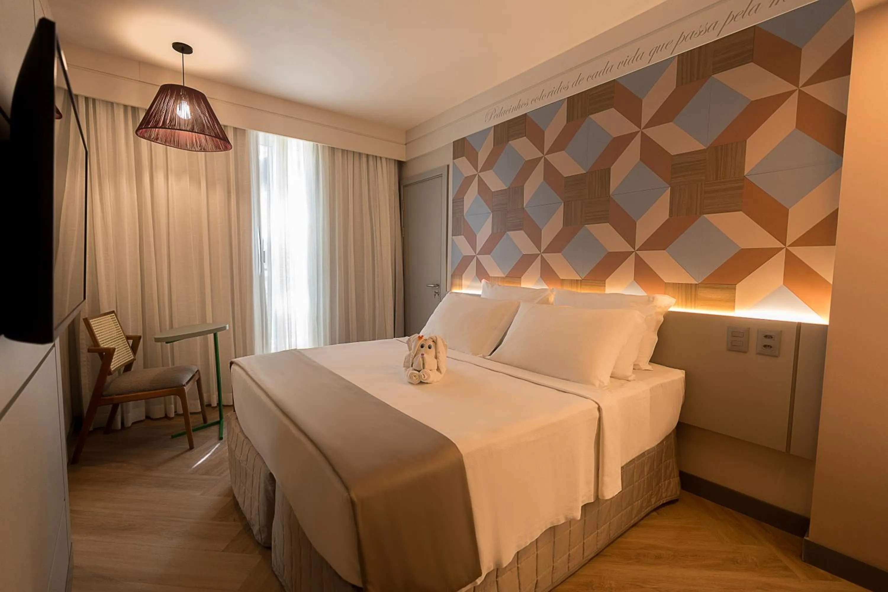 Bedroom, Bed in Rio Quente Resorts - Hotel Pousada