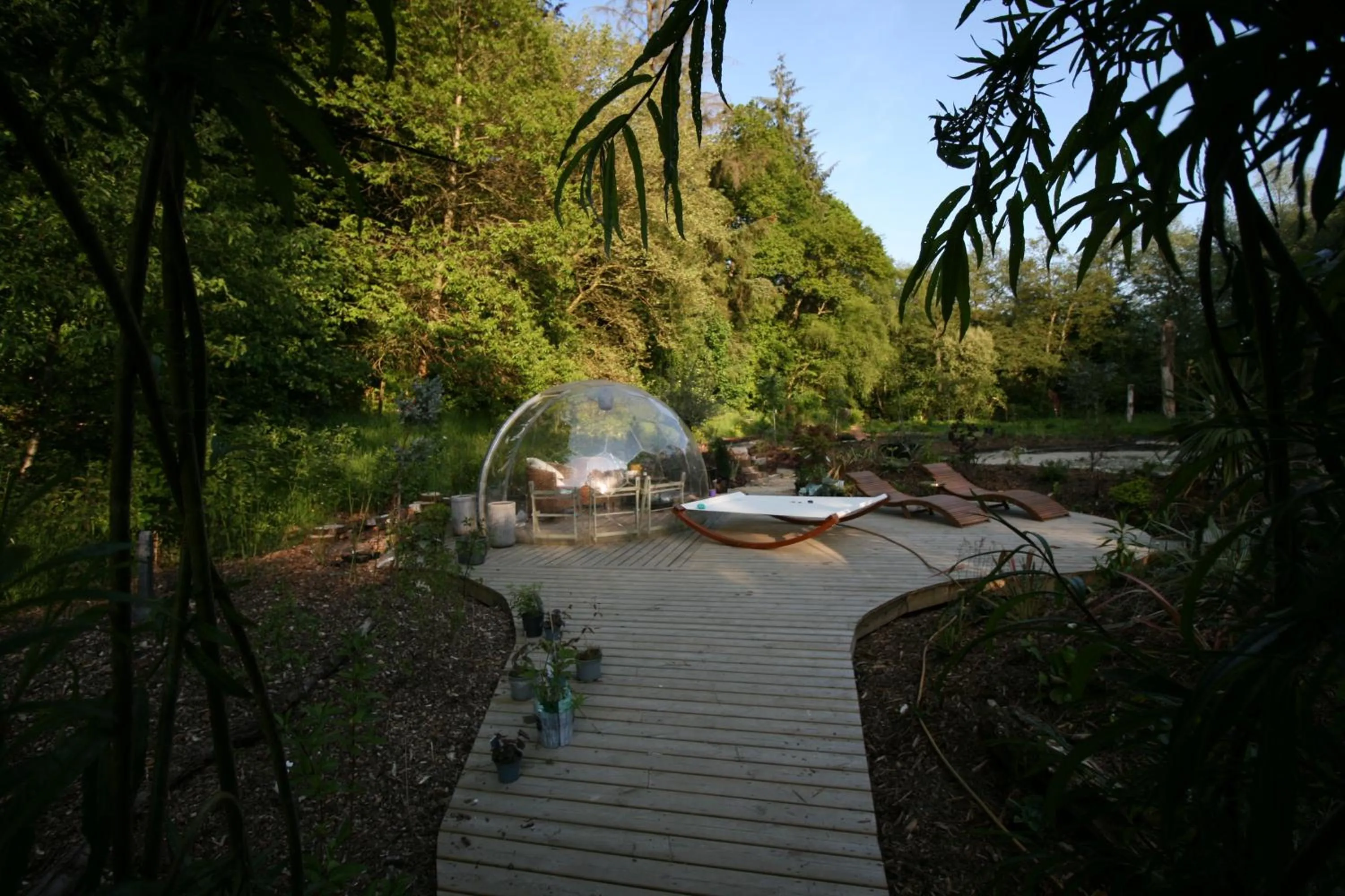 Patio in High Dalby House