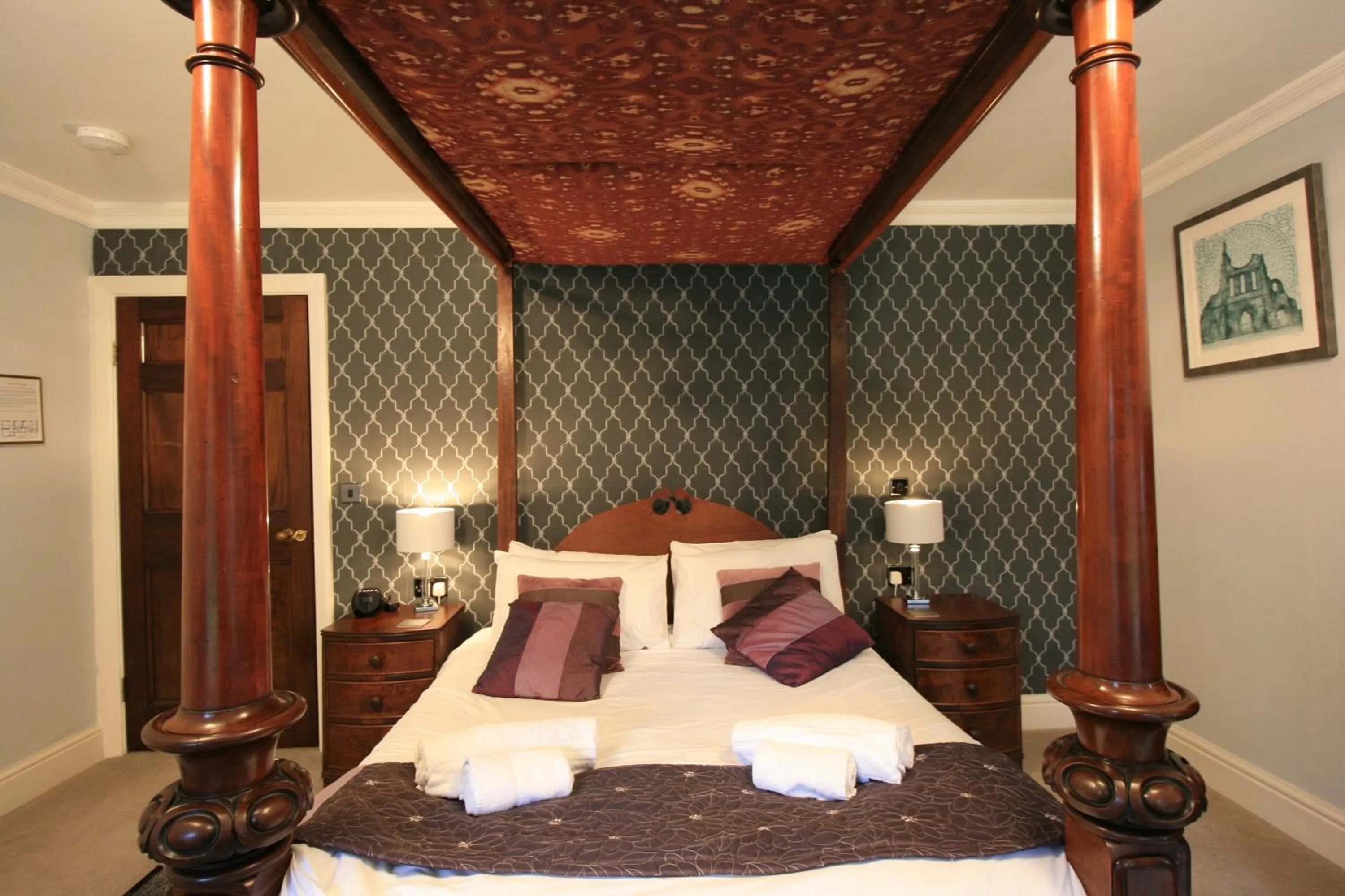 Bed in High Dalby House