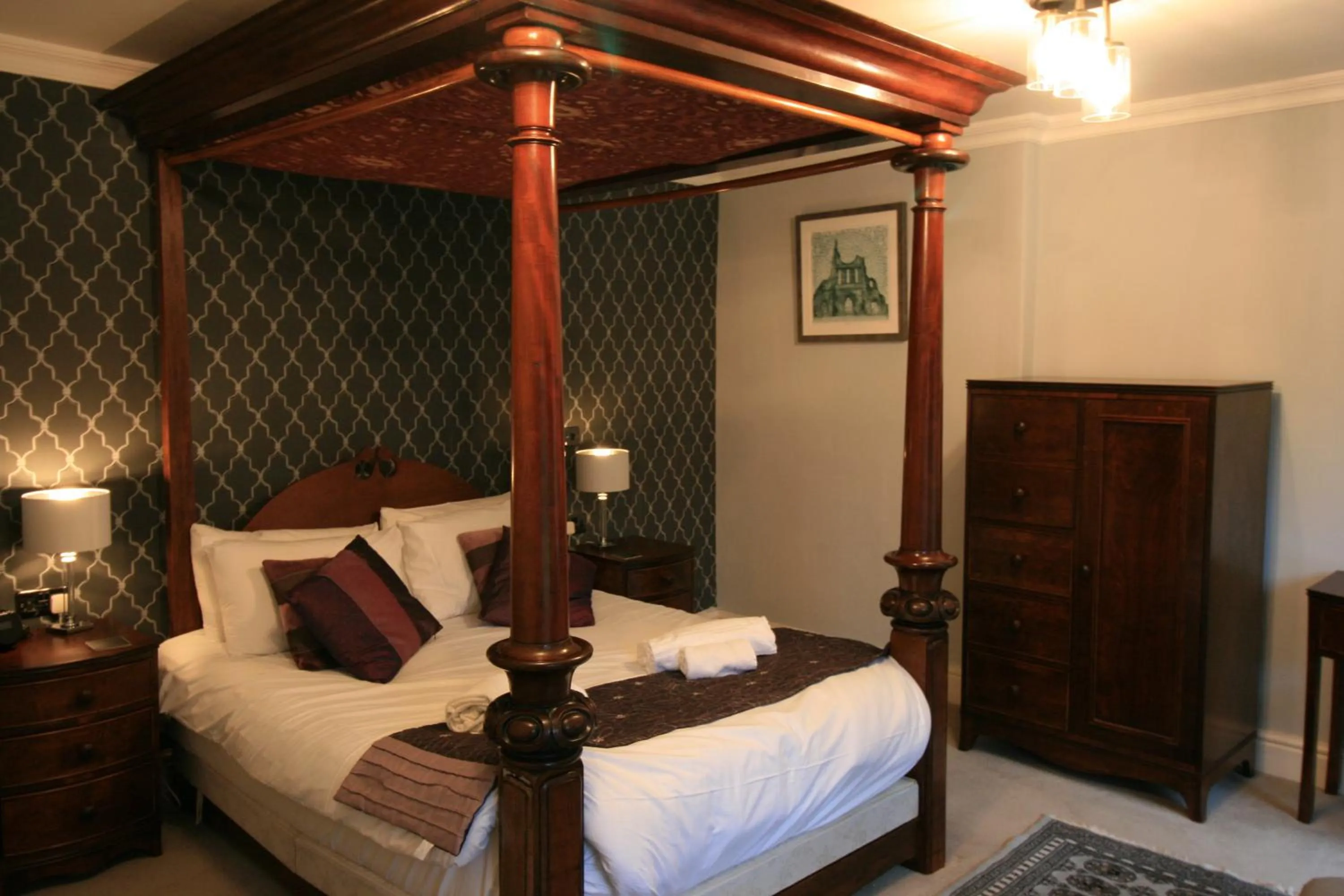 Bed in High Dalby House