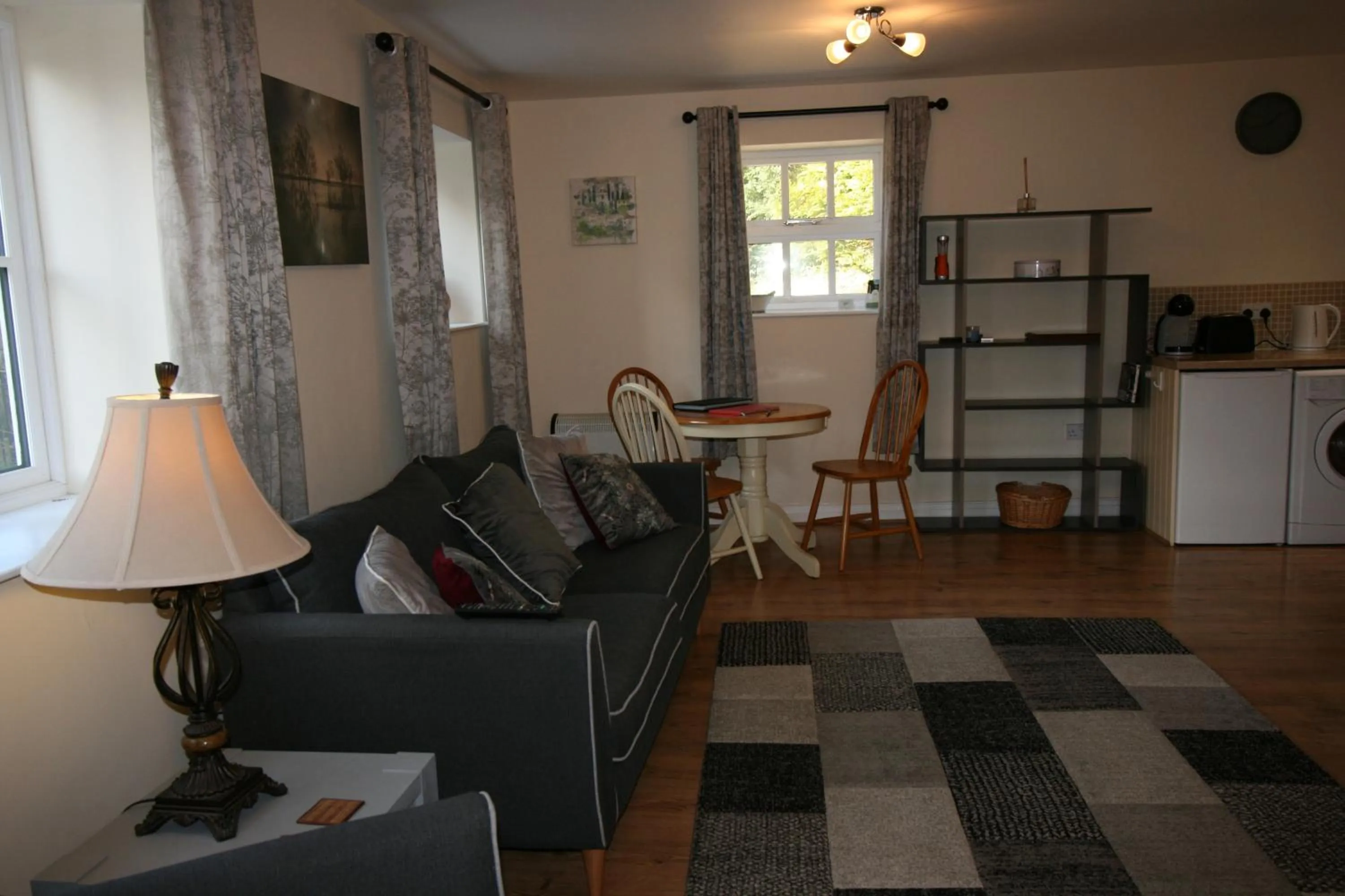 Living room in High Dalby House