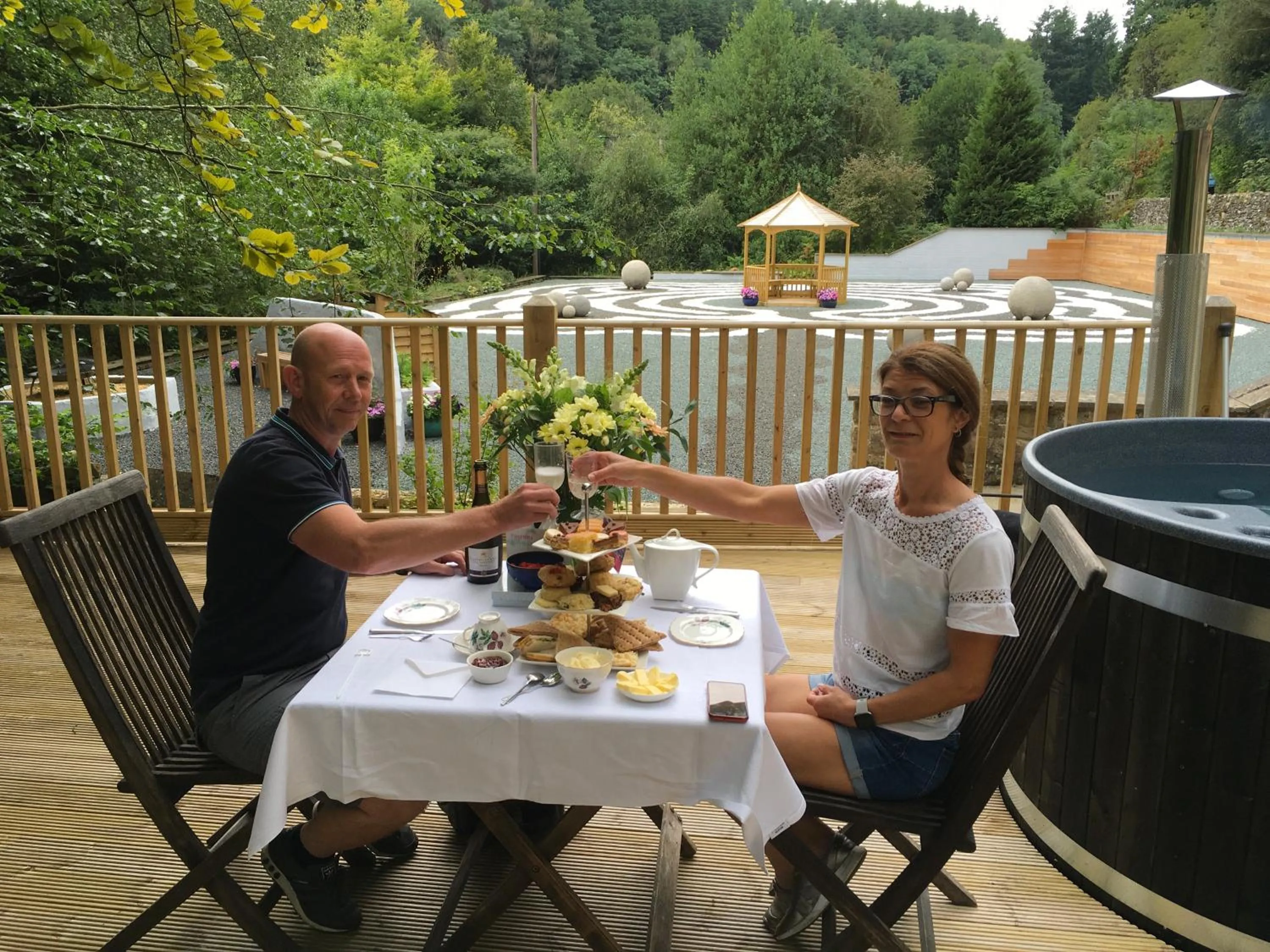 Balcony/Terrace in High Dalby House