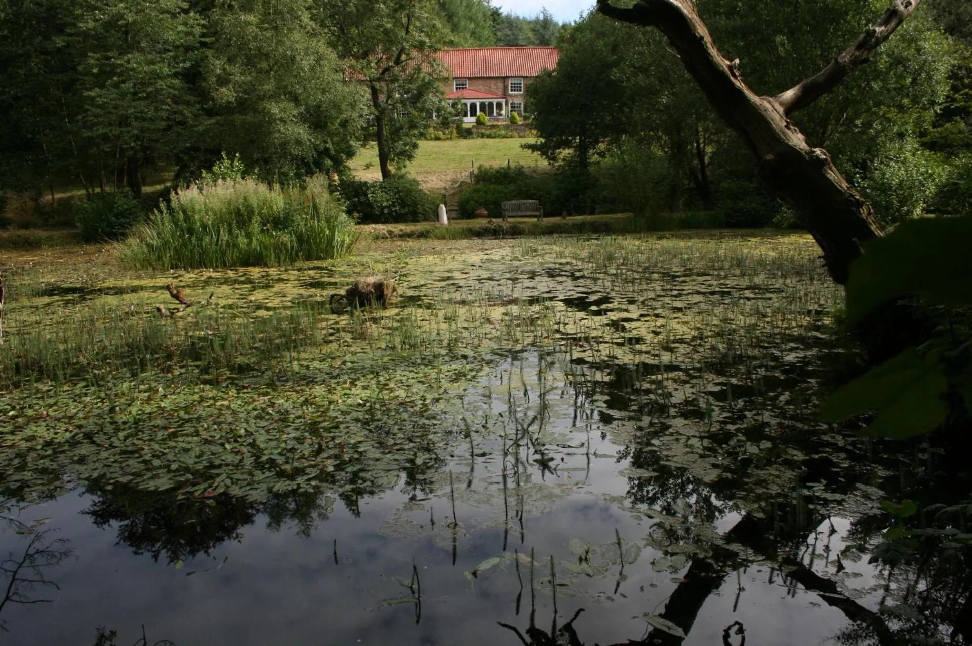 Facade/entrance in High Dalby House
