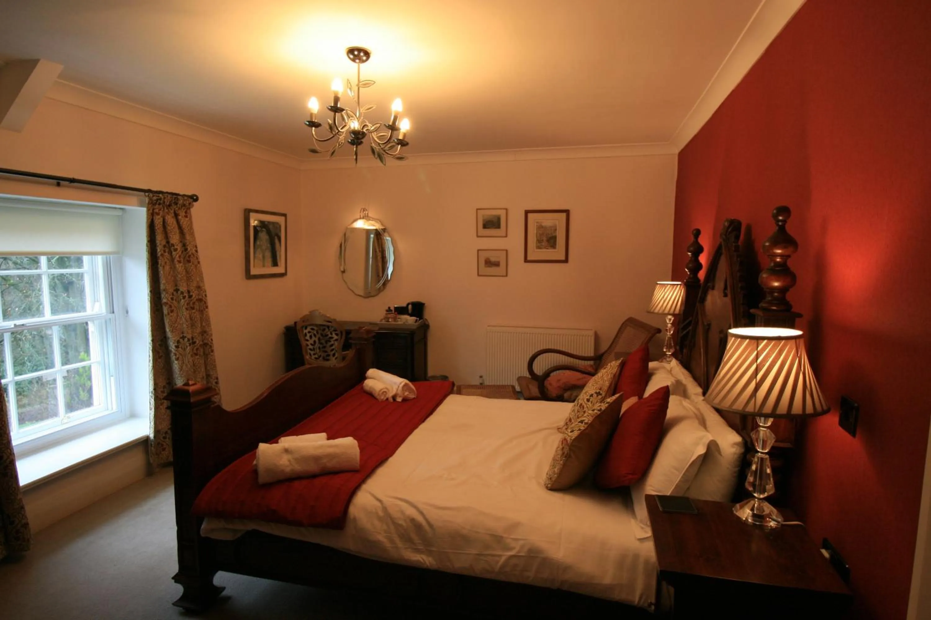 Photo of the whole room, Bed in High Dalby House