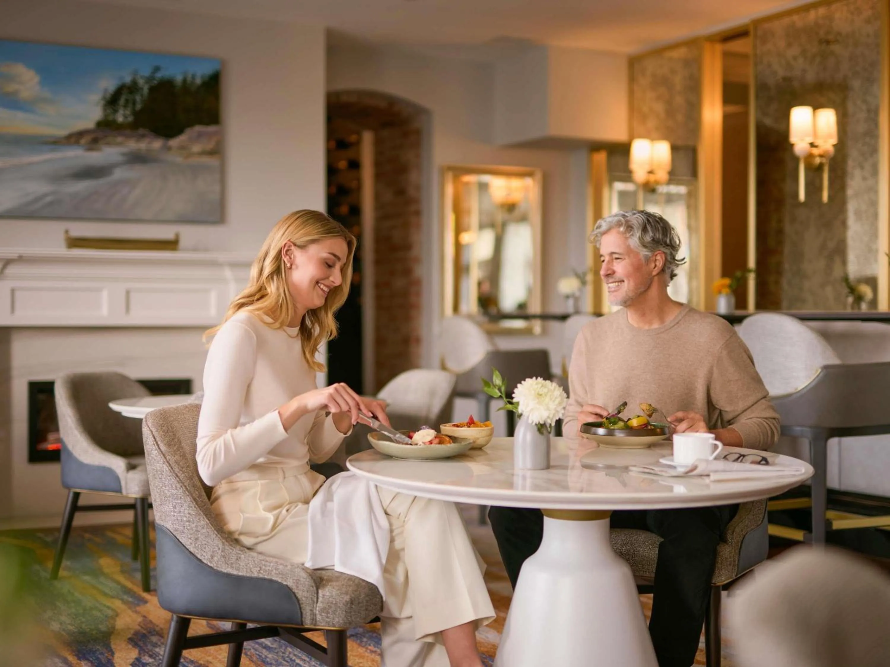 Breakfast in Fairmont Empress Hotel